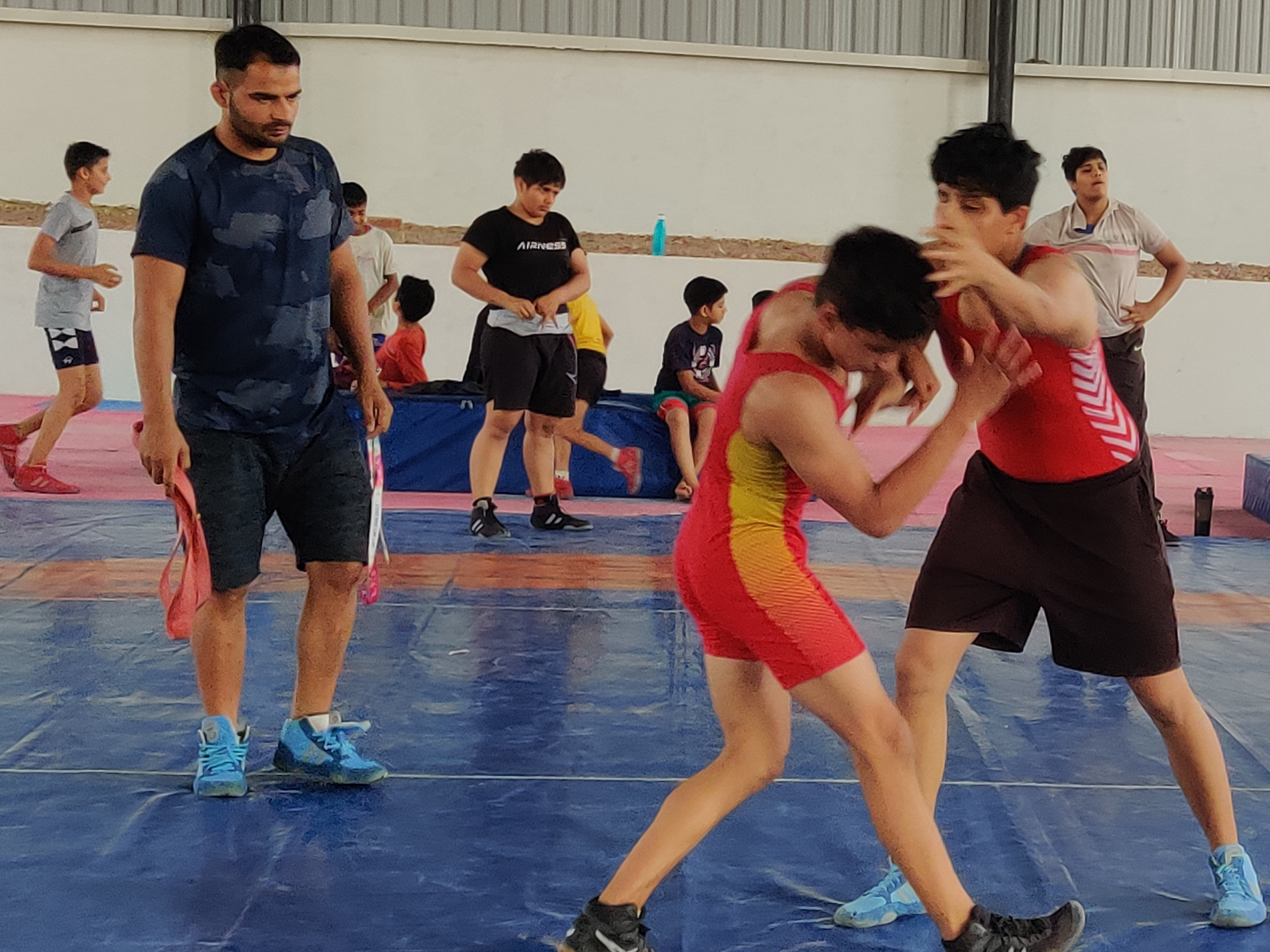 From Haryana and competing at the Olympics