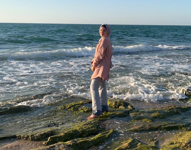 Nour Elassy lived in Gaza City until just after October 7 when her family fled to Deir el-Balah in central Gaza [Courtesy of Nour Elassy]