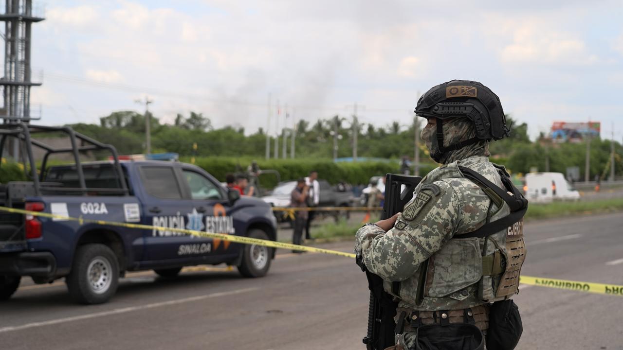 More than 3,000 federal police and soldiers have been deployed in Culiacan, Mexico to stem the ongoing drug war. September 2024. [John Holman/Al Jazeera]