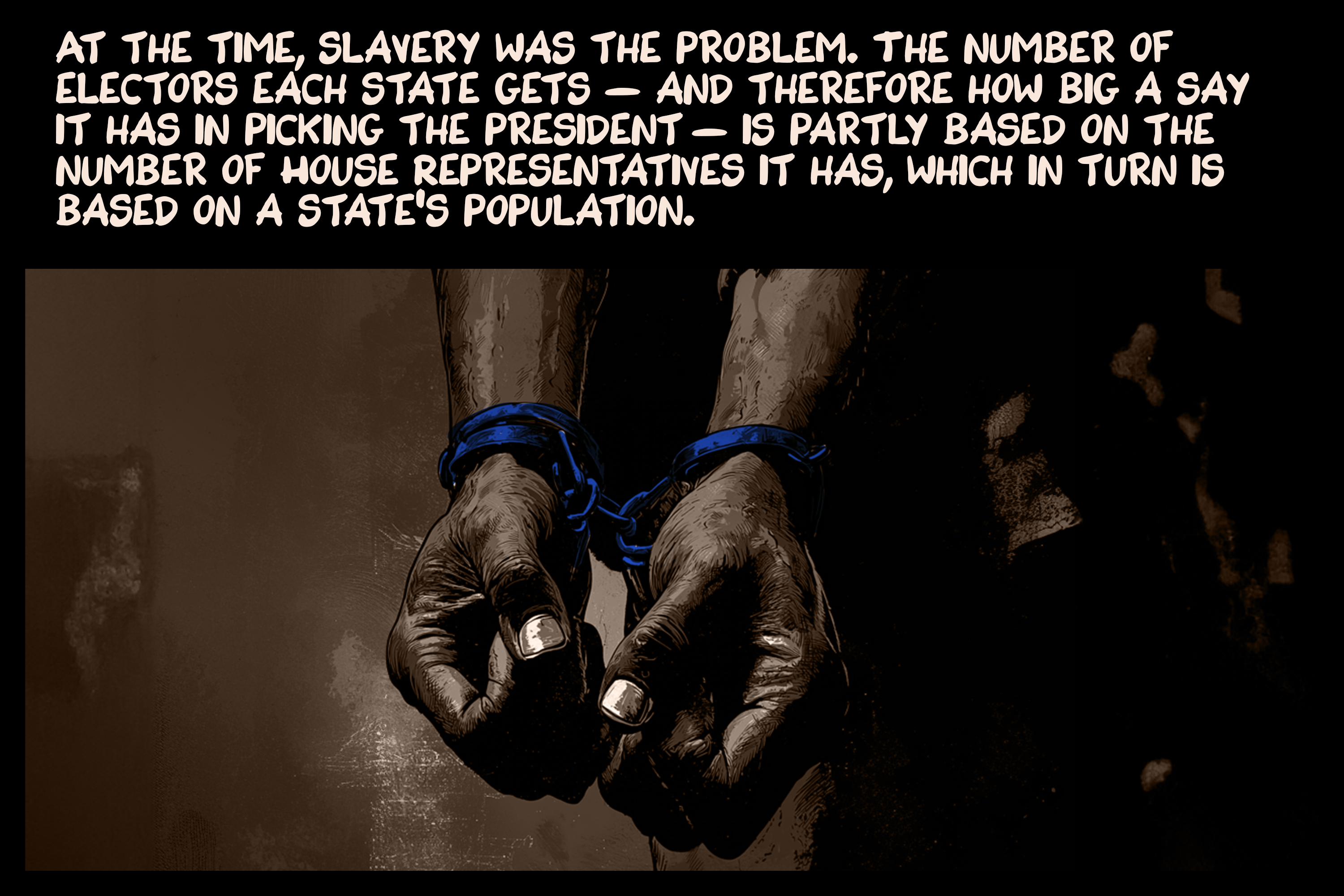History Illustrated - The US Electoral College - How the South used slavery for political gain
