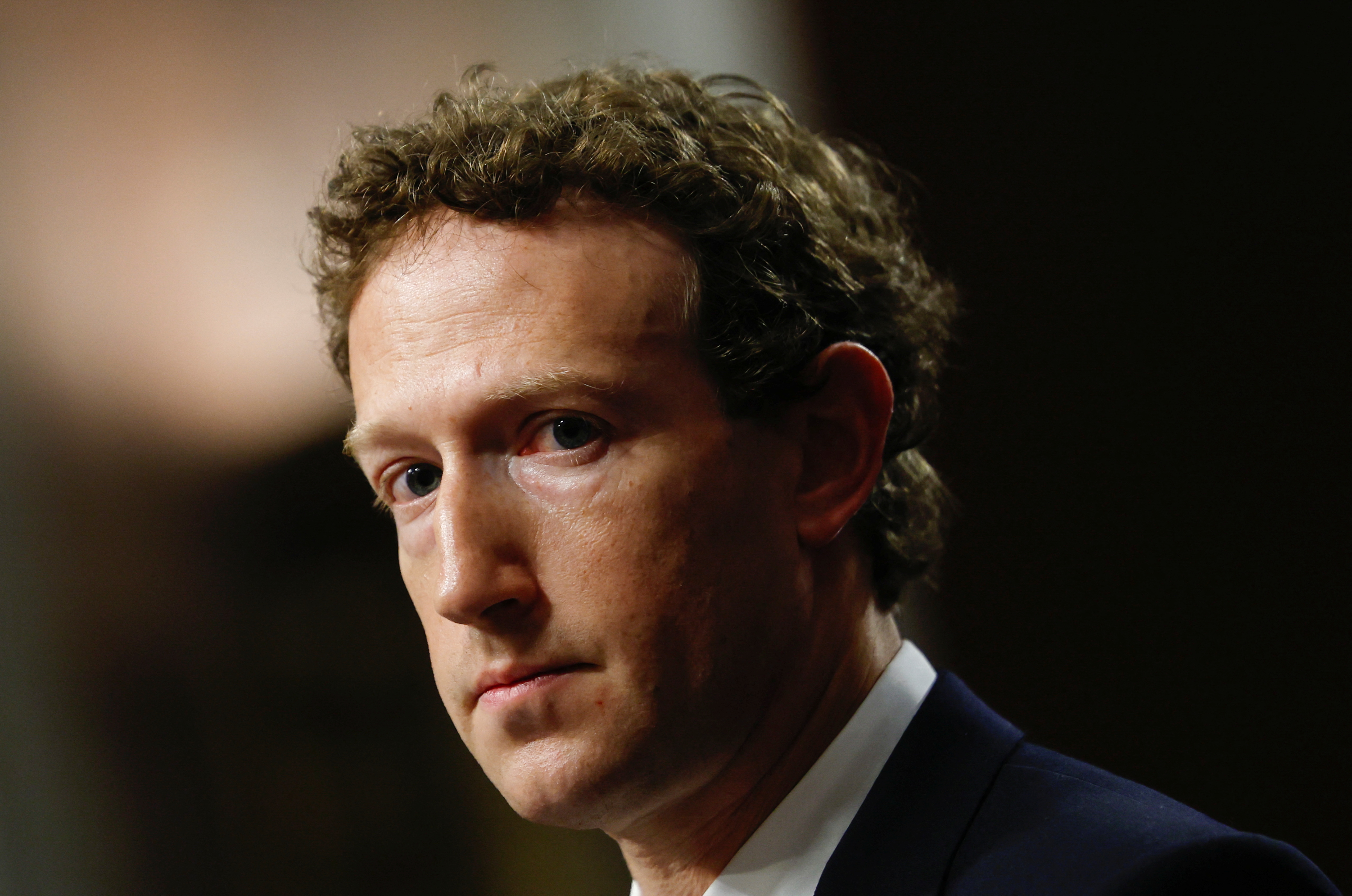 Meta's CEO Mark Zuckerberg attends the Senate Judiciary Committee hearing on online child sexual exploitation at the U.S. Capitol in Washington, U.S.