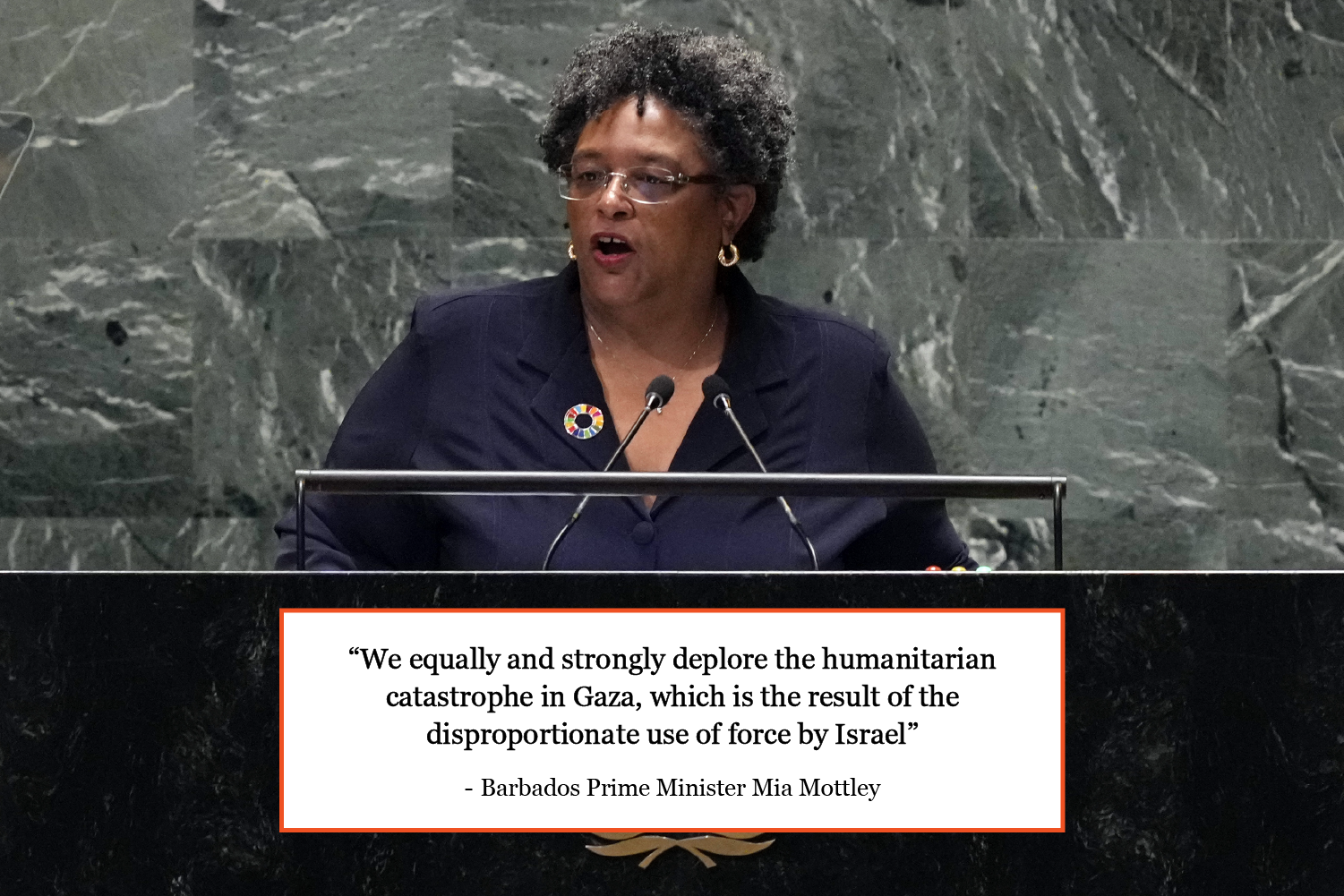 INTERACTIVE - UNGA Speeches on Gaza