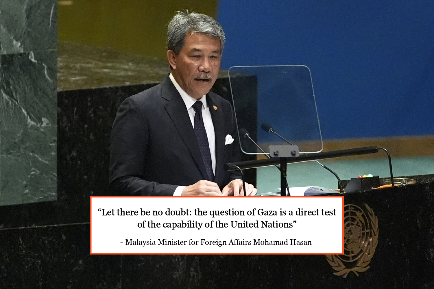 INTERACTIVE - UNGA Speeches on Gaza