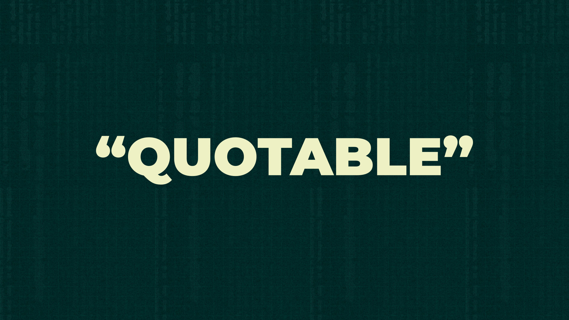 Quotable thumb