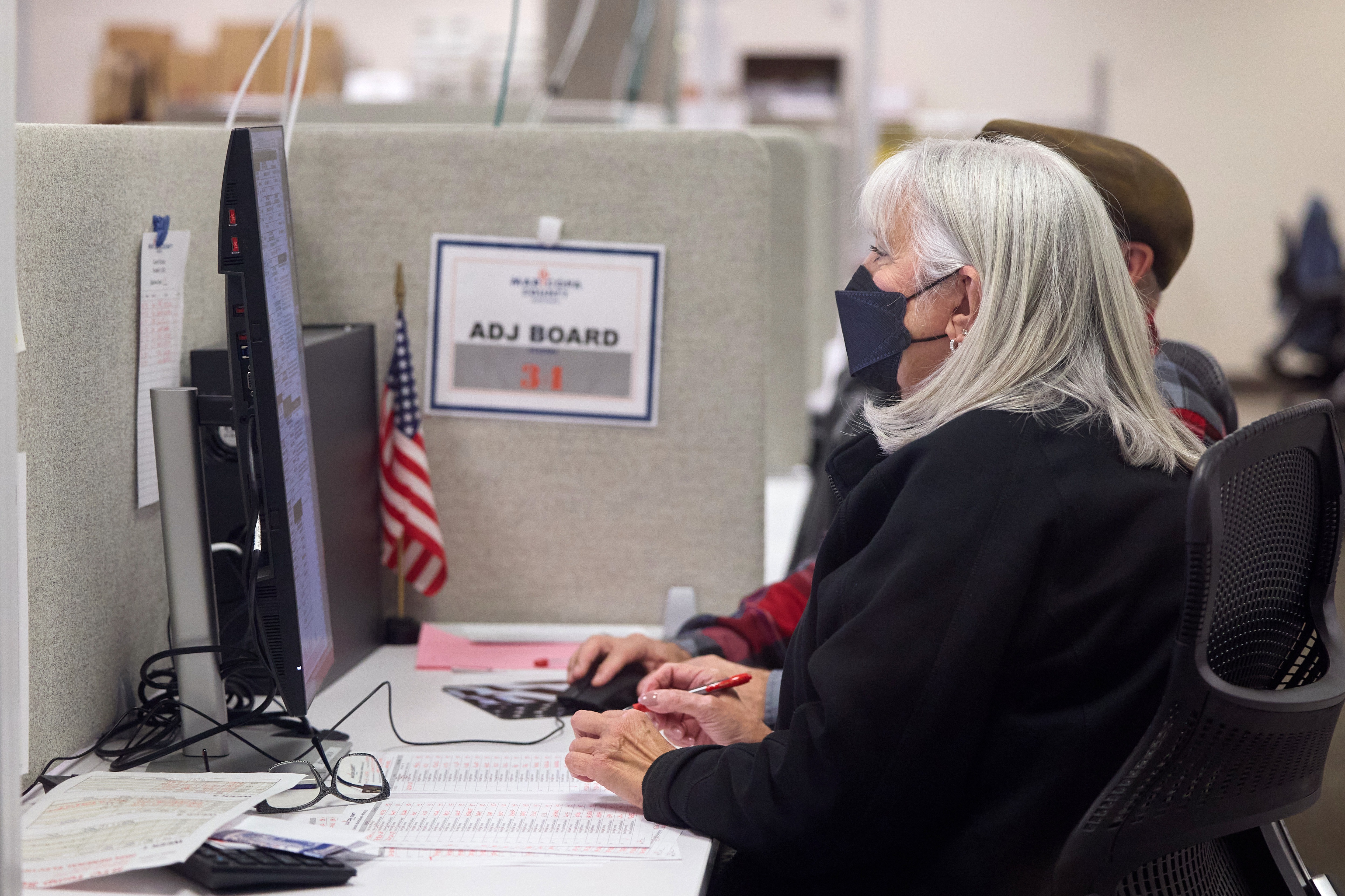 Early votes being tabulated in Georgia