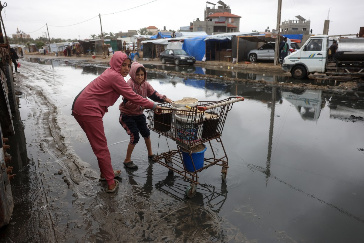 PALESTINIAN-ISRAEL-CONFLICT-WEATHER