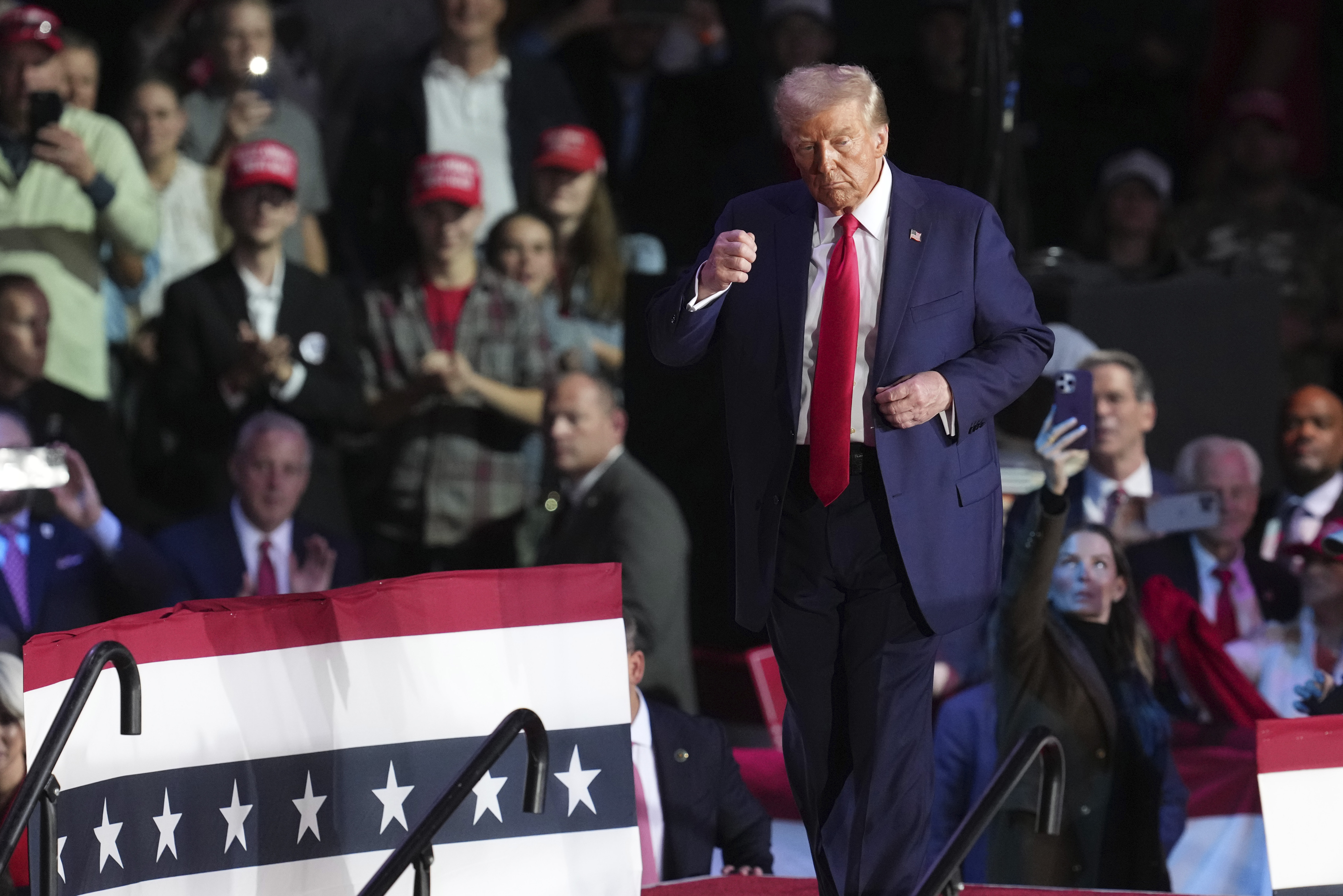 Republican presidential nominee Donald Trump