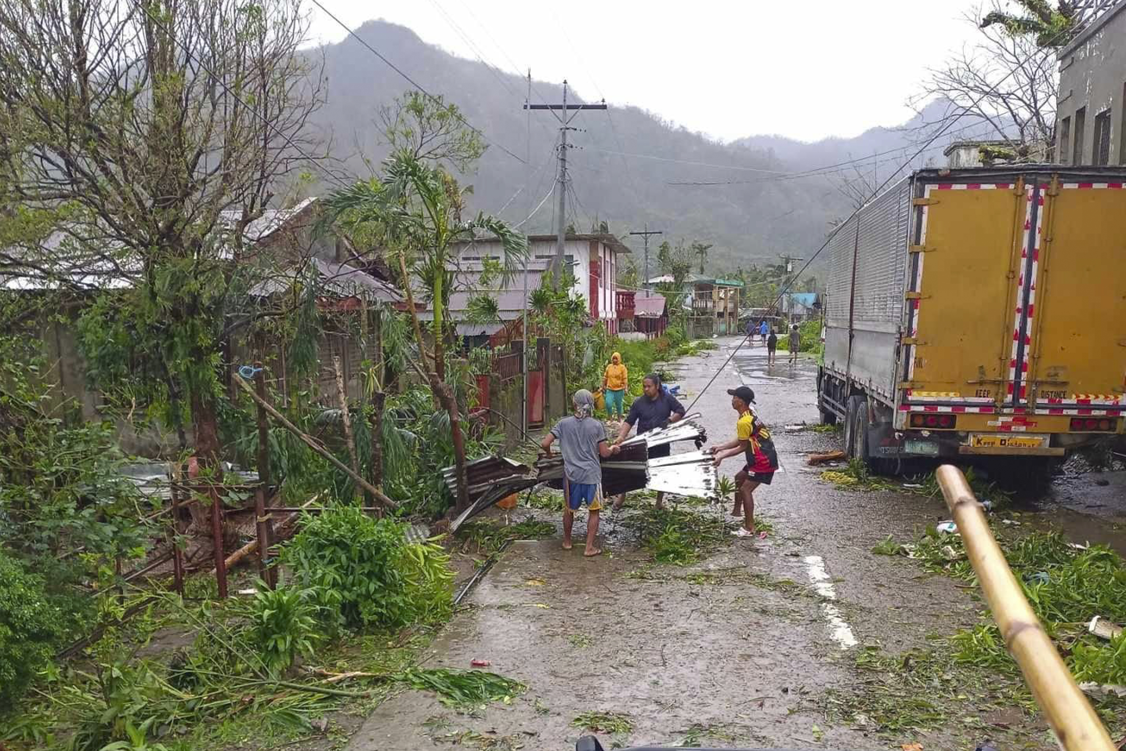 Philippines Asia Typhoon
