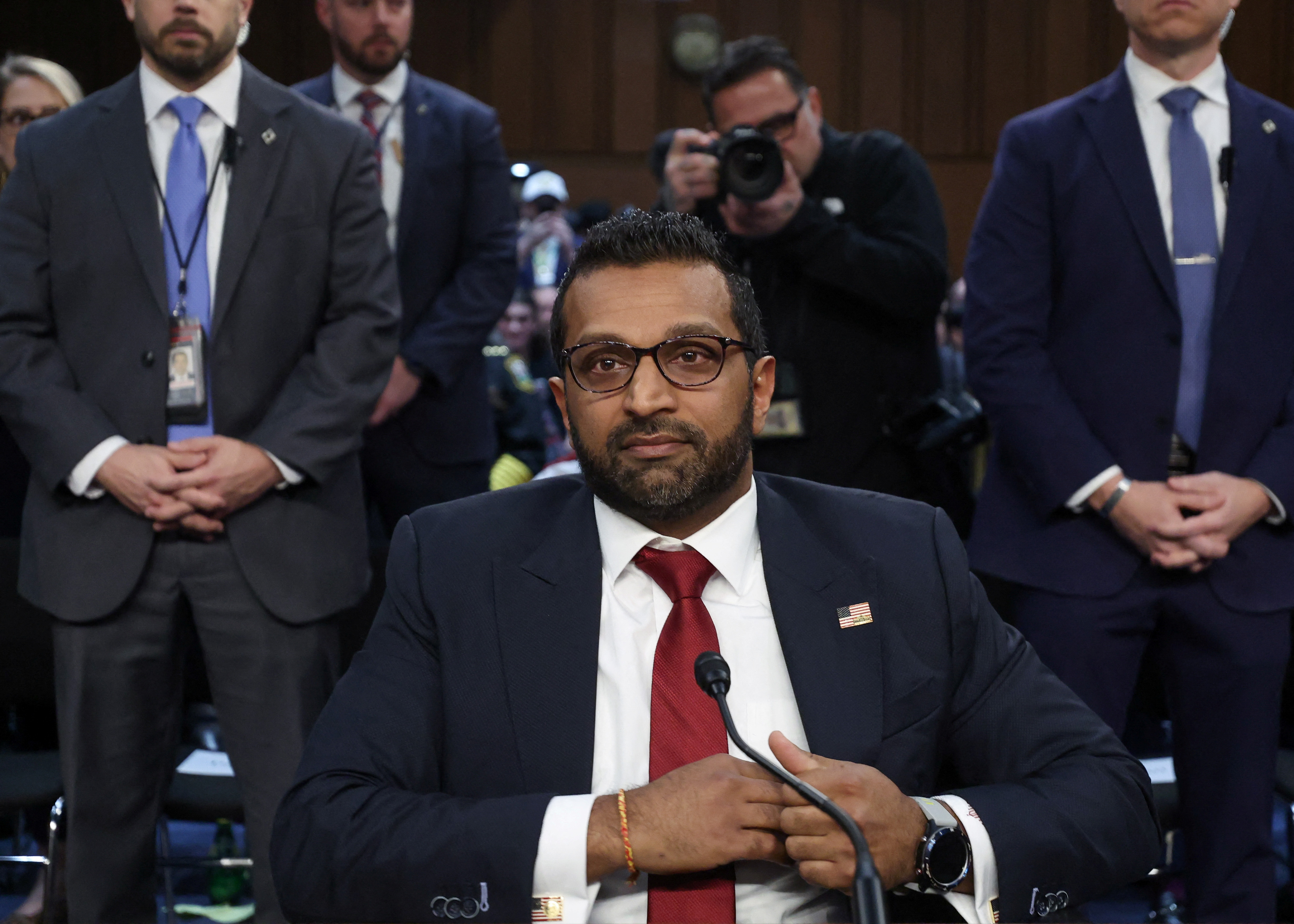 Kash Patel, U.S. President Donald Trump's nominee to be director of the FBI
