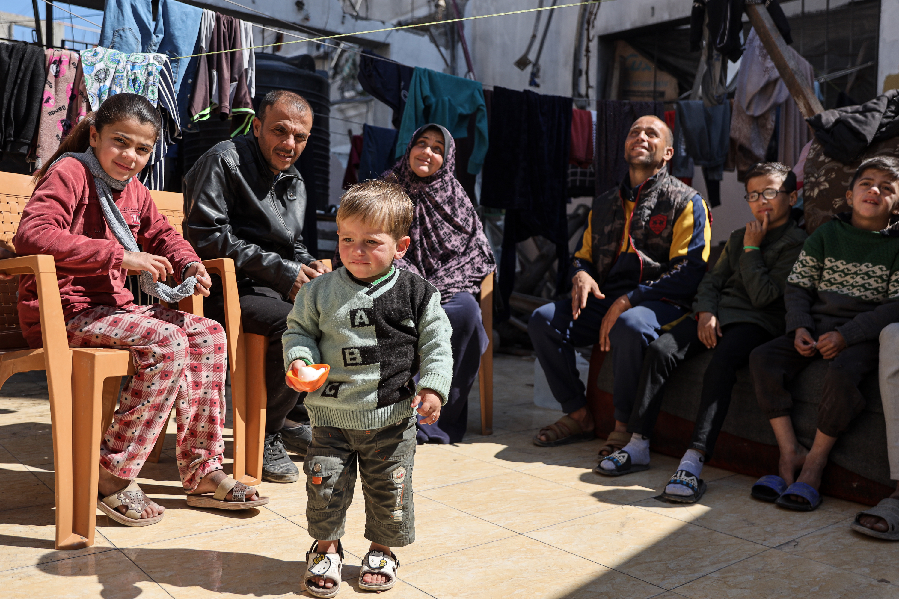 The story of the lost child in Gaza 2025