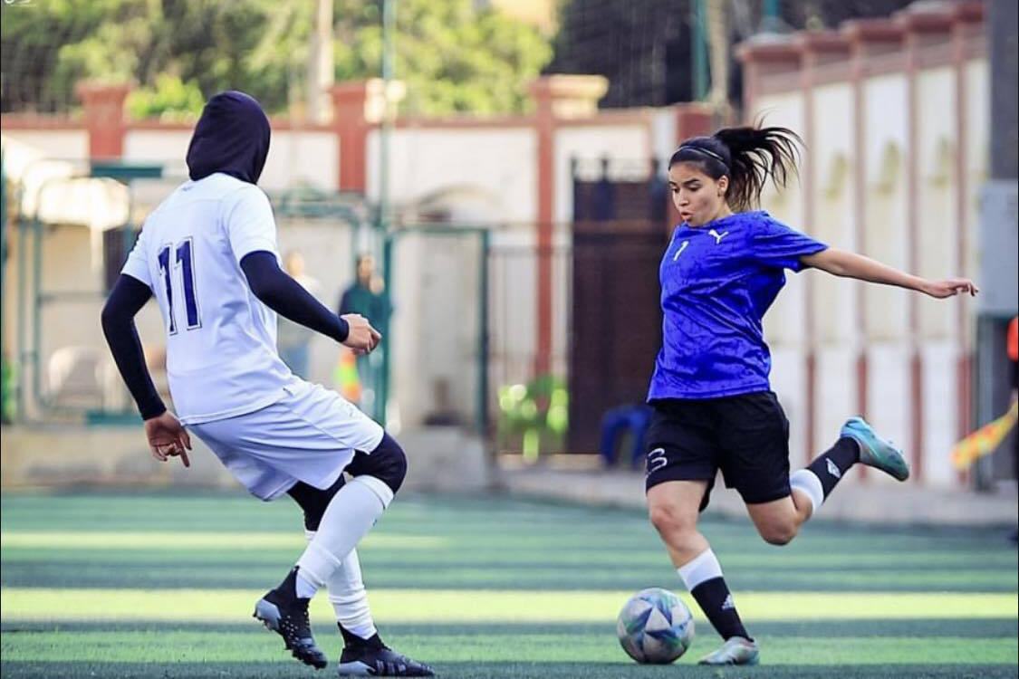 Yara Amir in action.