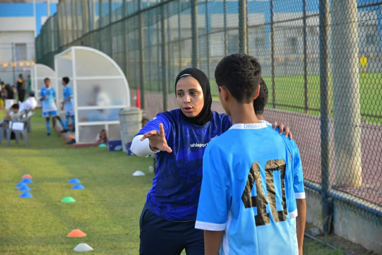 Aya Abdel Hady reacts.