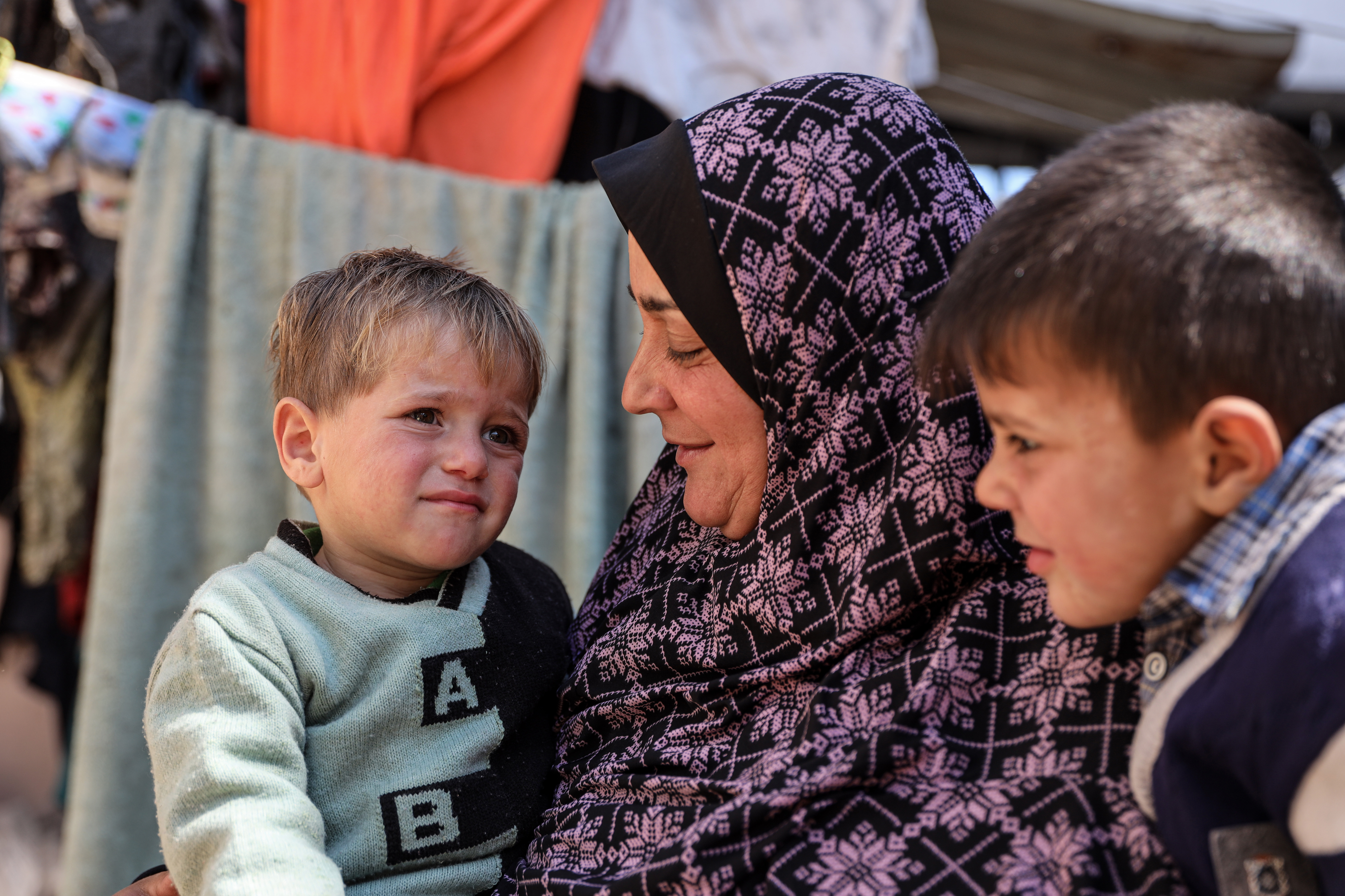 The story of the lost child in Gaza 2025 [Abdelhakim Abu Riash/Al Jazeera]