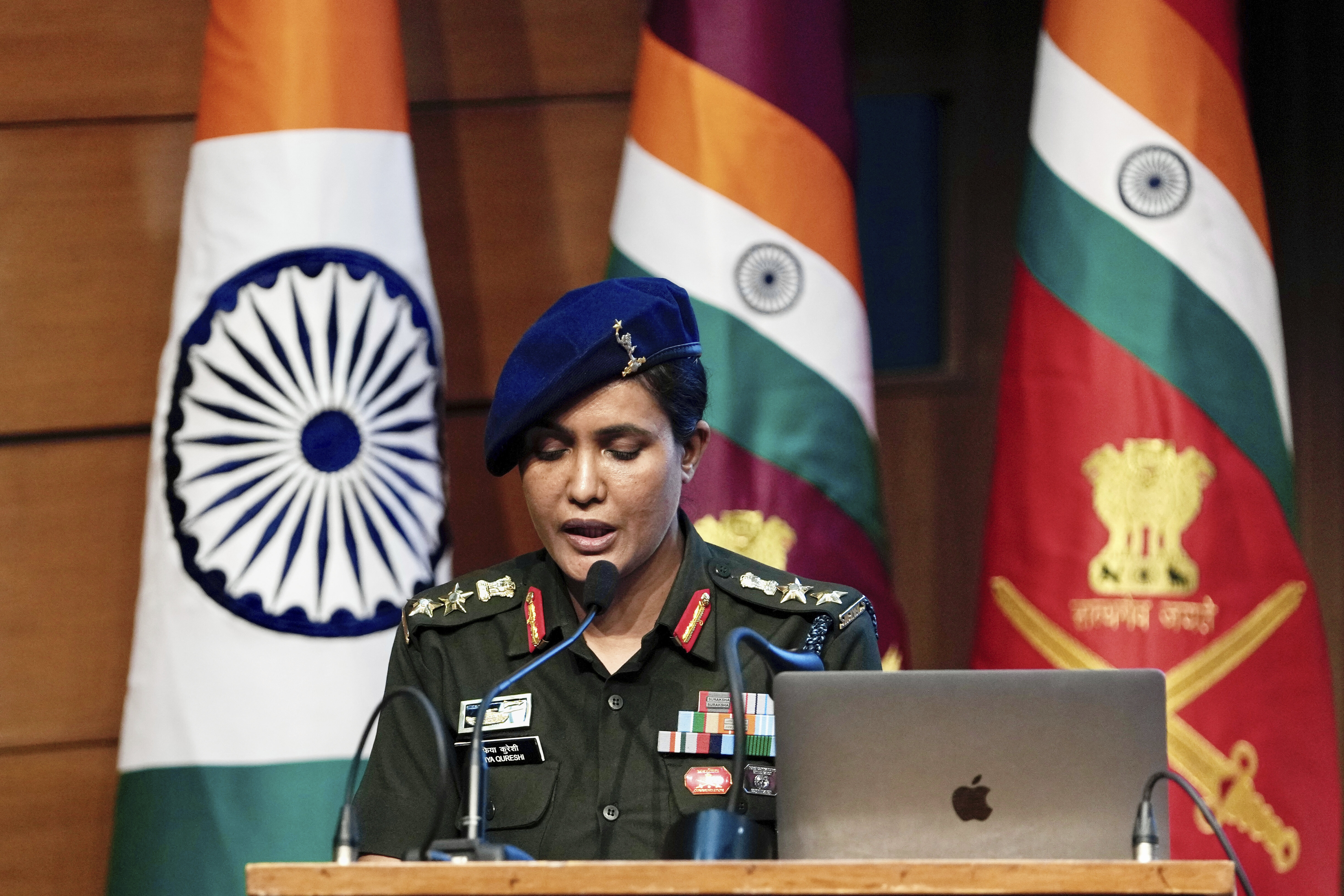 Indian army officer Colonel Sofiya Qureshi