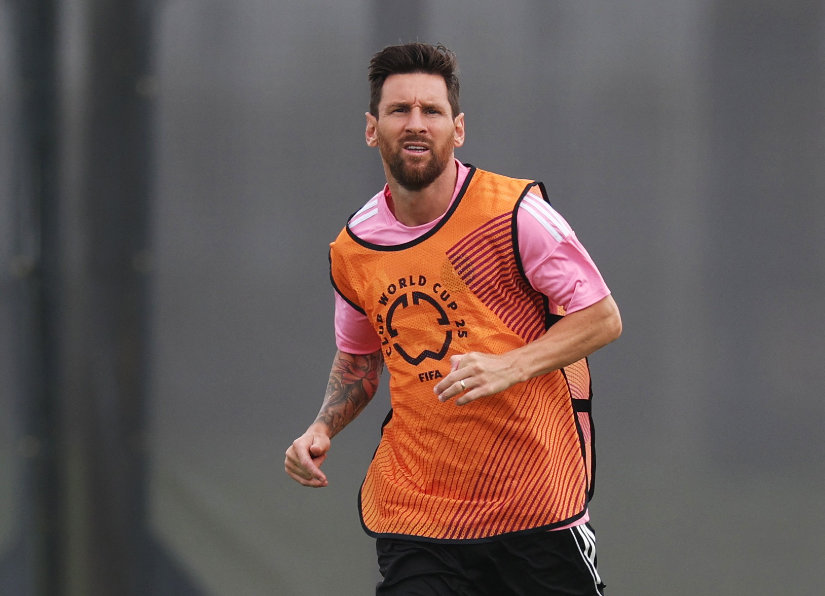 FIFA Club World Cup - Inter Miami CF Training - Inter Miami CF Training Centre, Fort Lauderdale, Florida, U.S. - June 27, 2025 Inter Miami CF's Lionel Messi during training