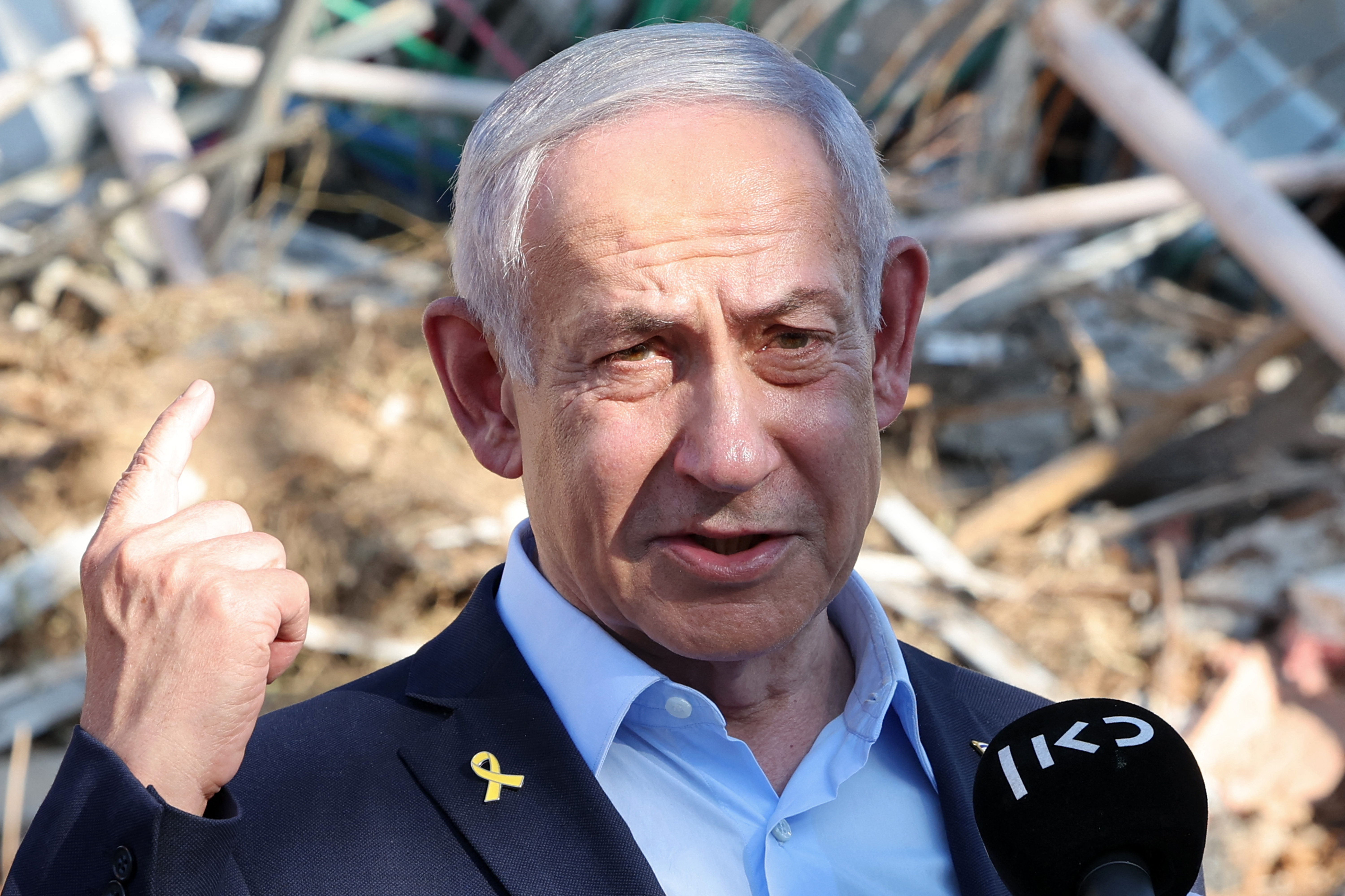 Israel's Prime Minister Benjamin Netanyahu