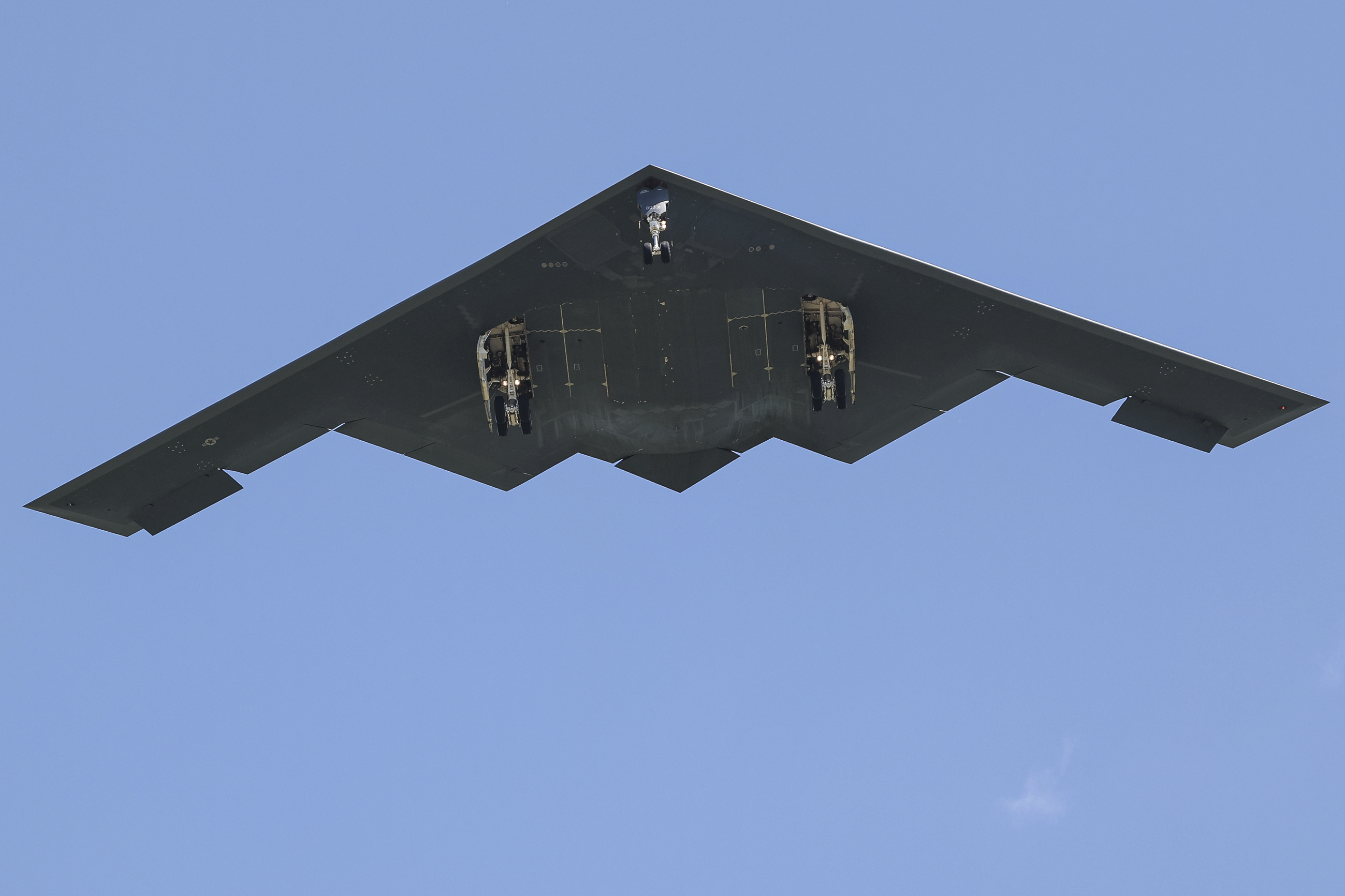 A US B-2 bomber