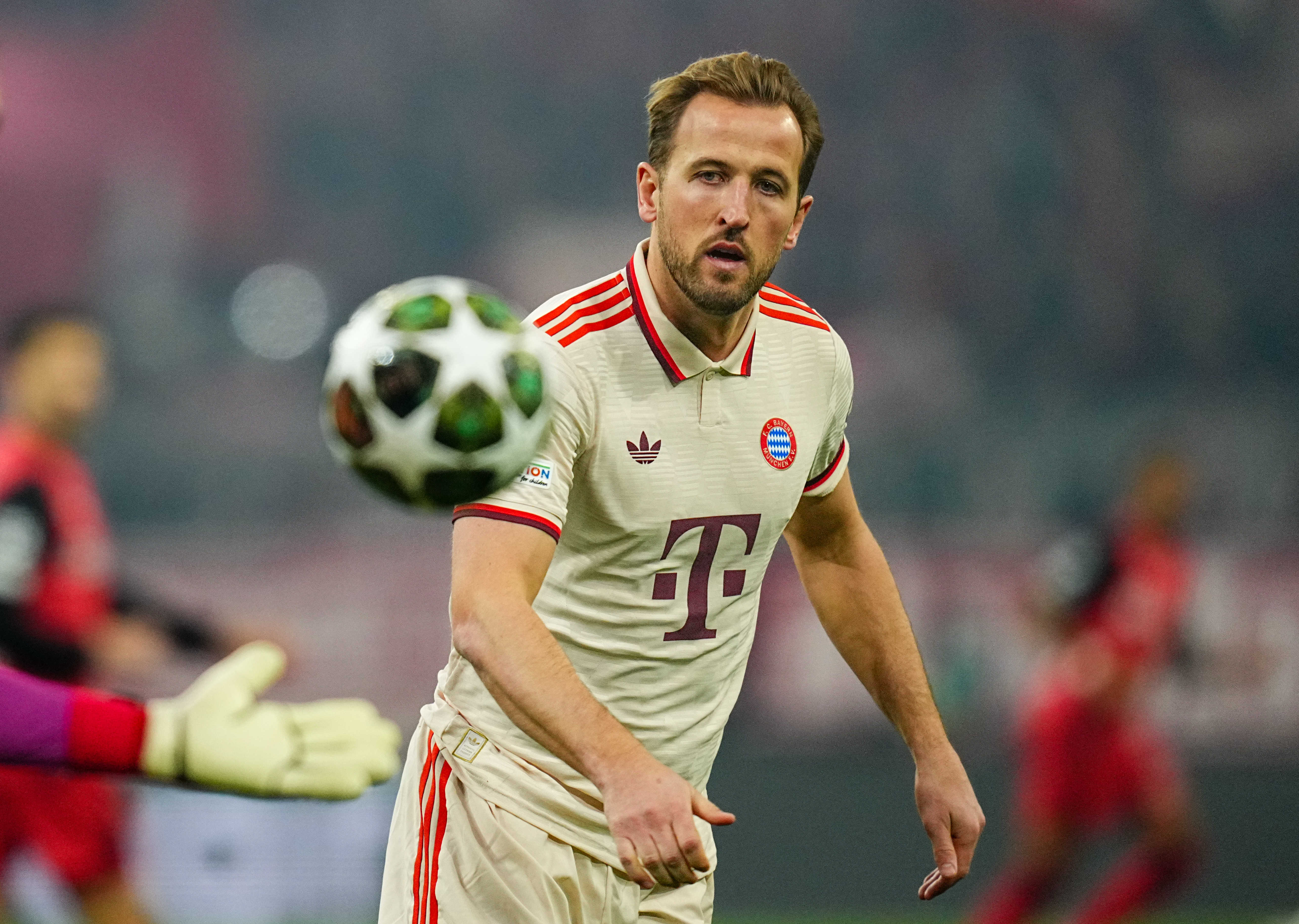 Harry Kane in action.