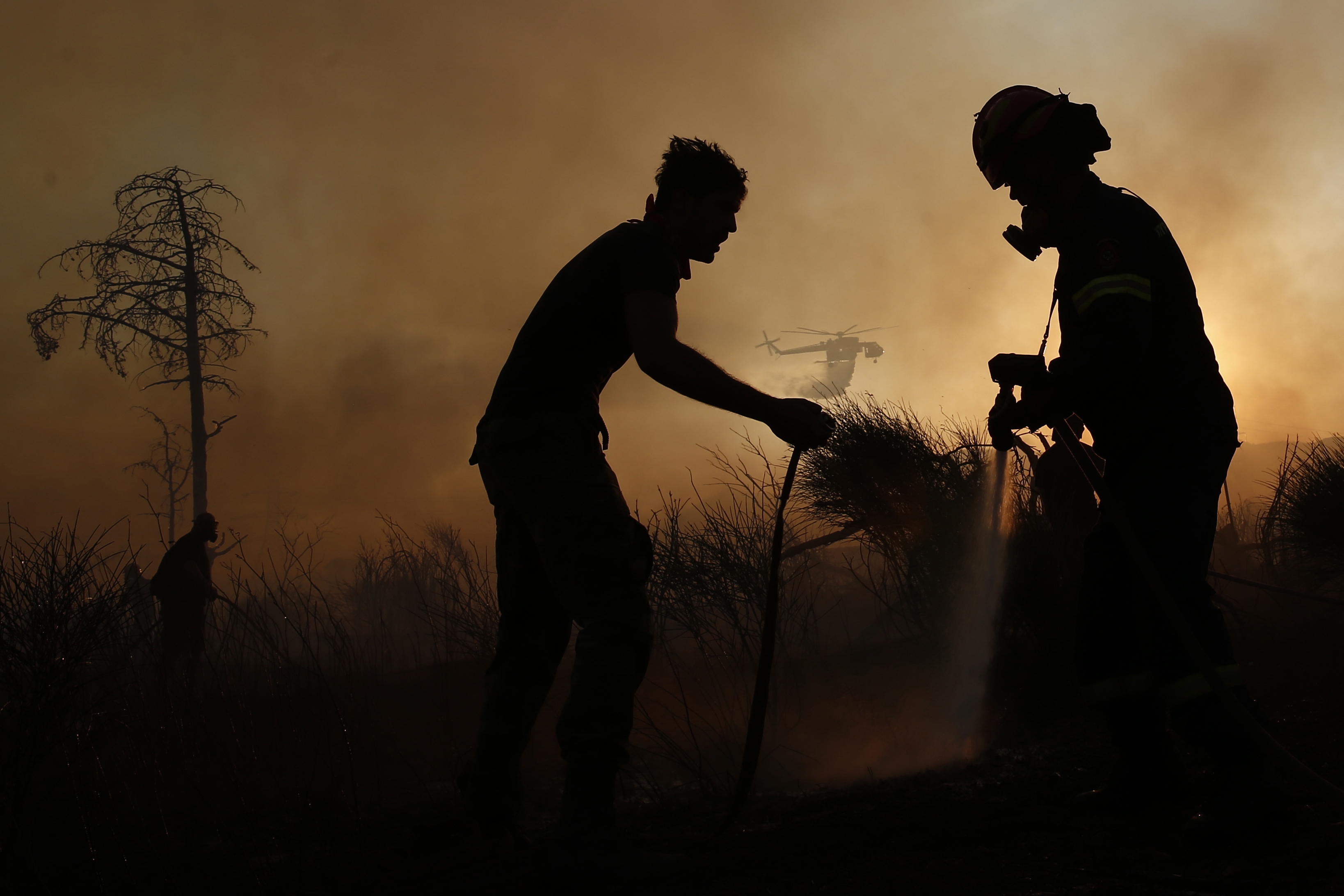 Greece battles major wildfires amid persistant heatwave