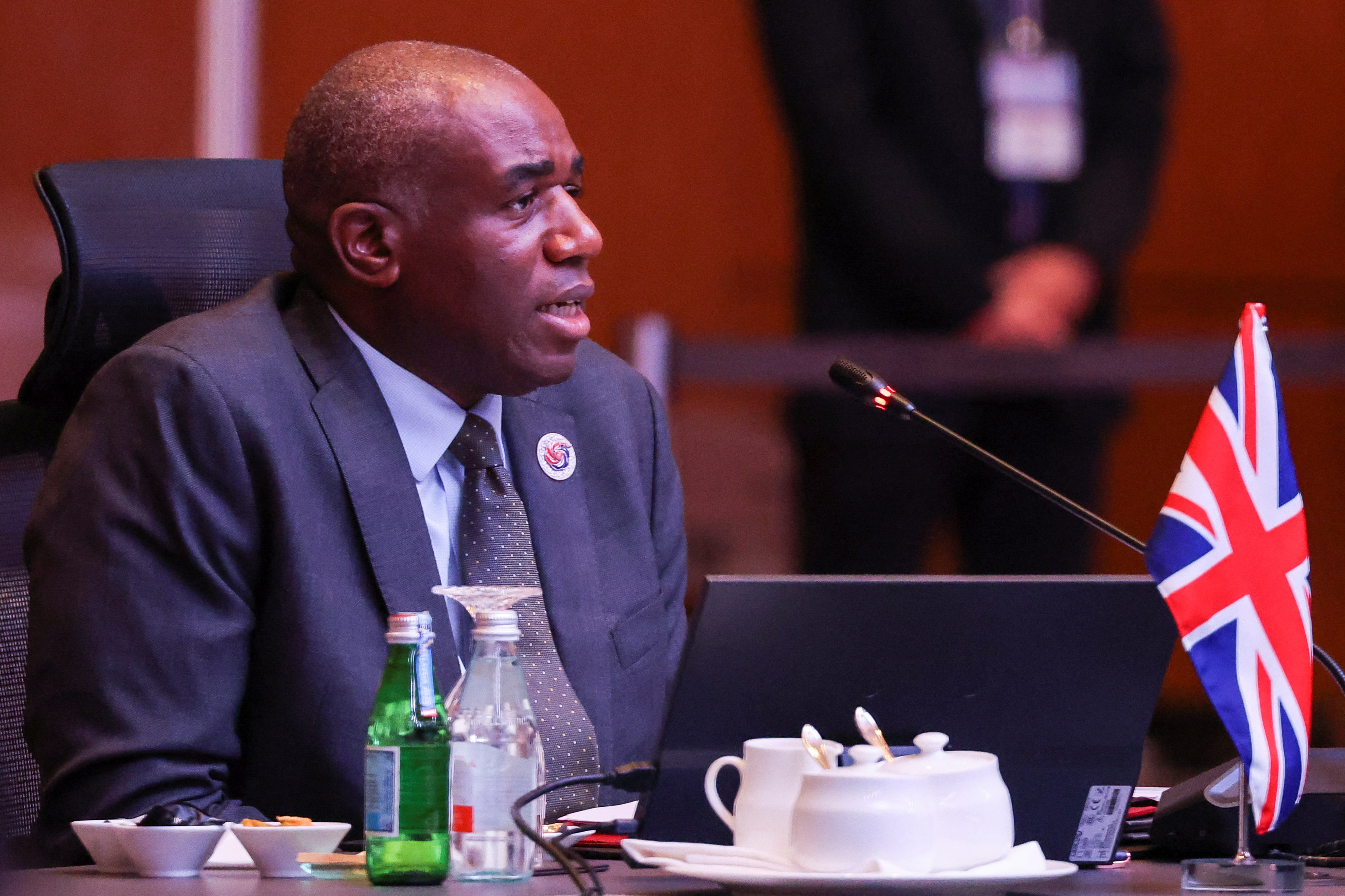 British Foreign Secretary David Lammy