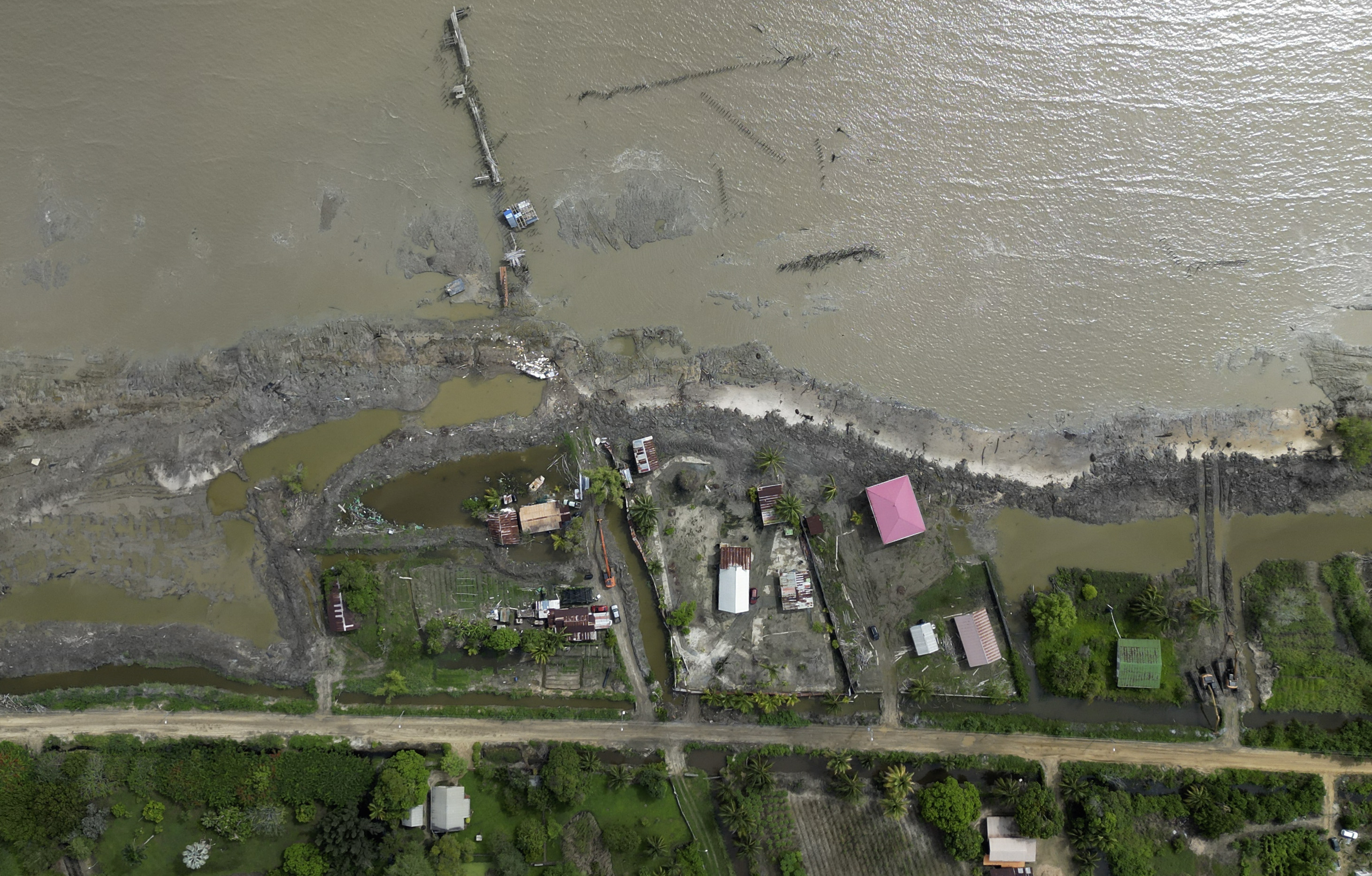 'Every day I see land disappear': Suriname's battle to keep sea at bay