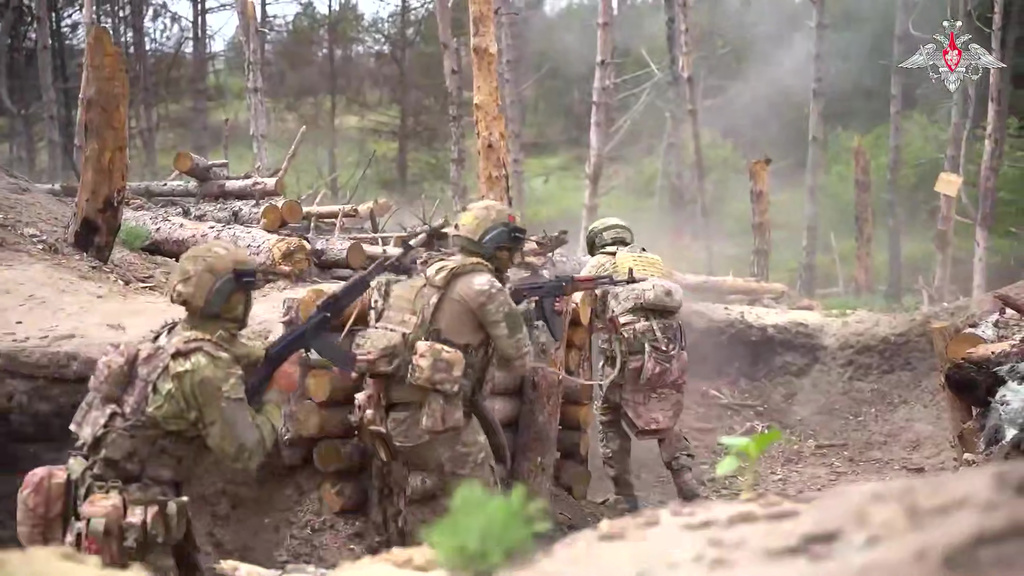 Russian Army training