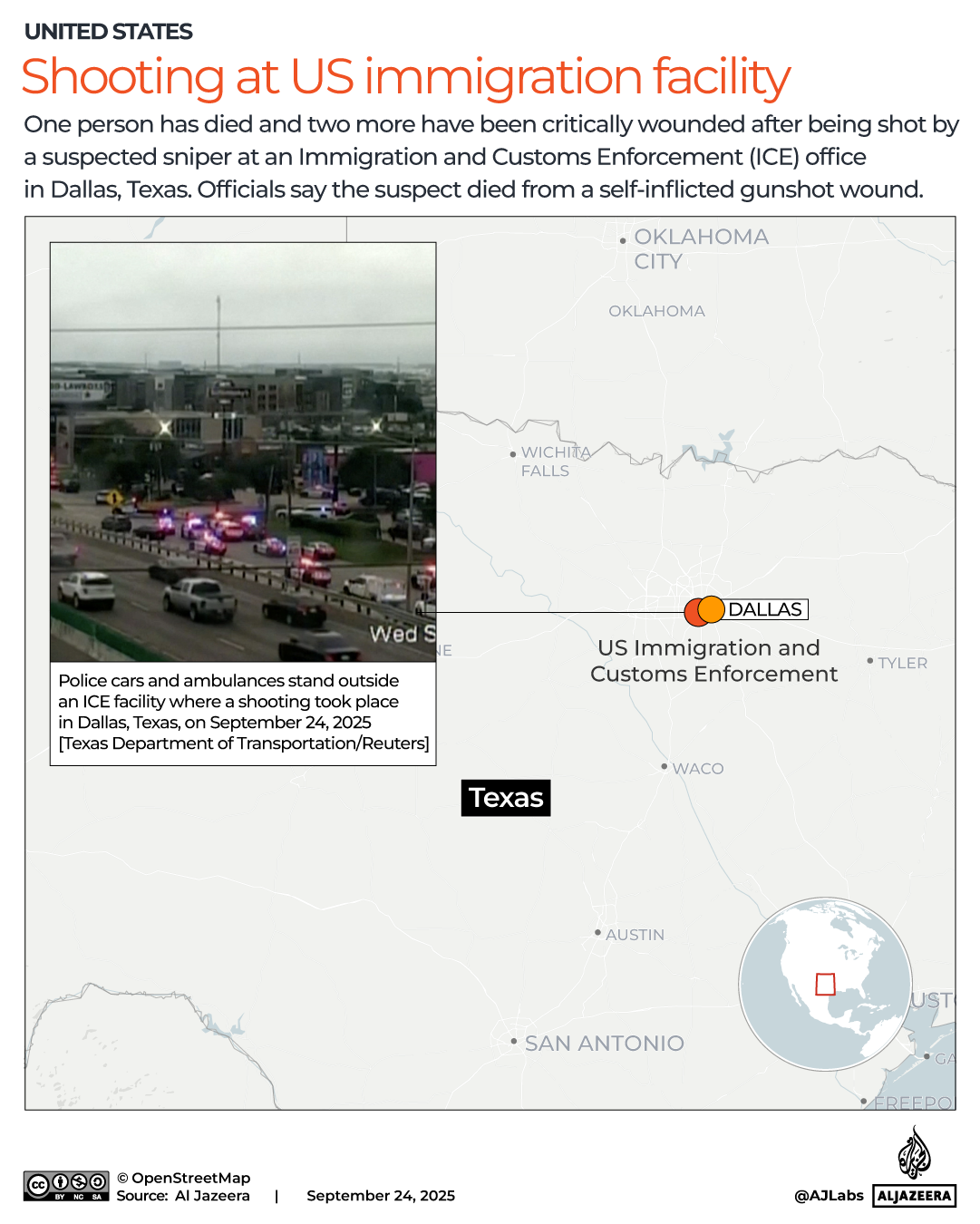 INTERACTIVE- Shooting at ICE facility - SEP 24, 2025-1758725500
