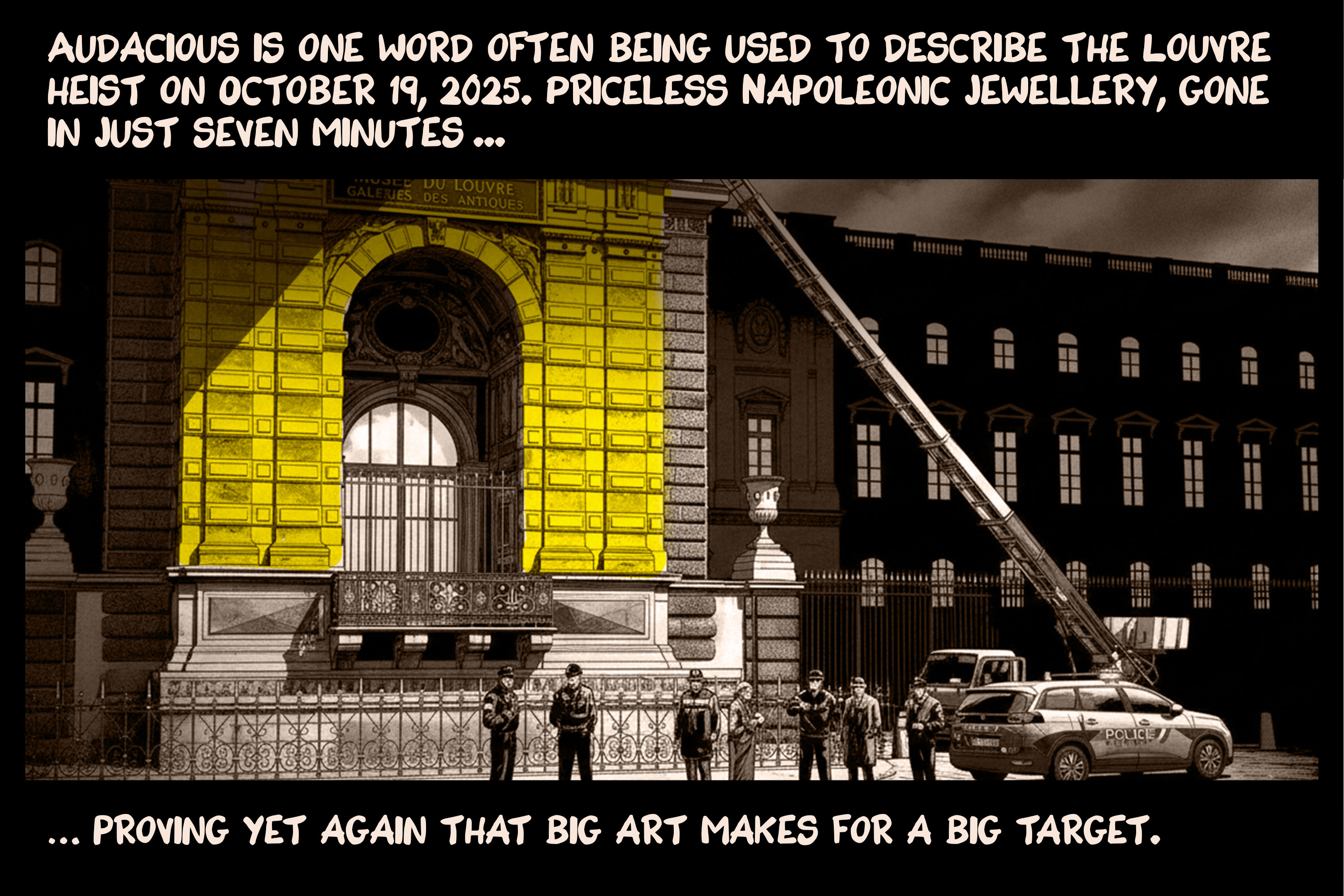 History Illustrated: The Louvre and other great museum heists