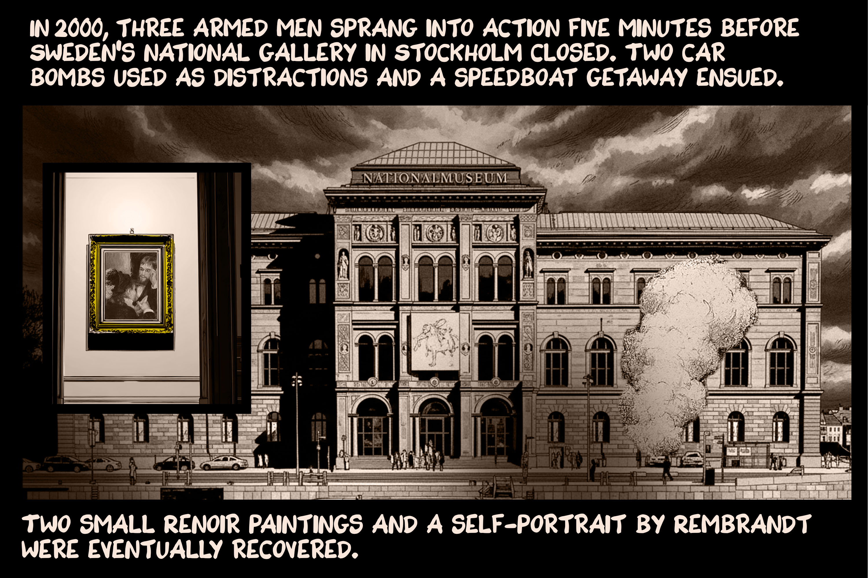 History Illustrated: The Louvre and other great museum heists