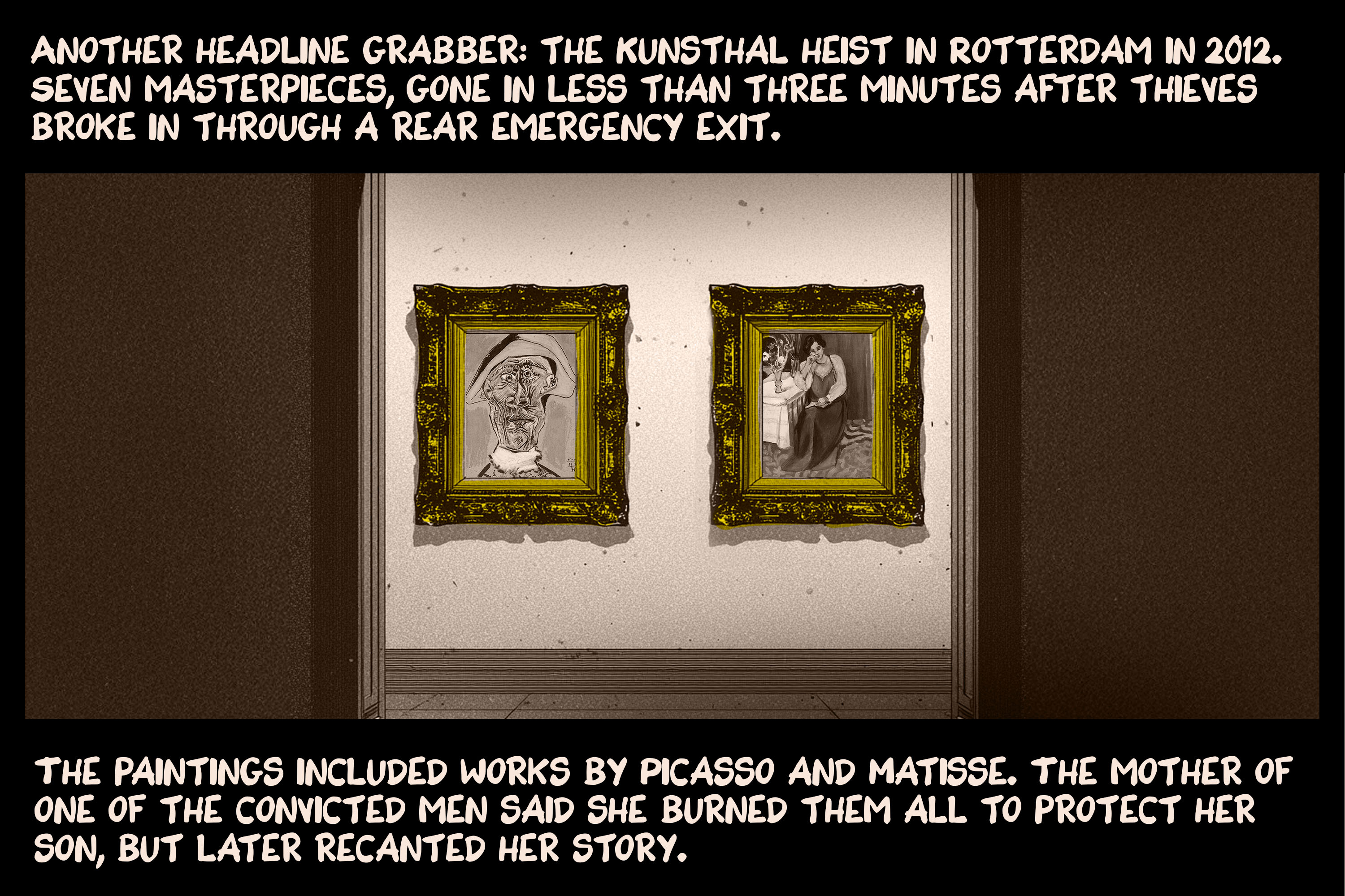 History Illustrated: The Louvre and other great museum heists