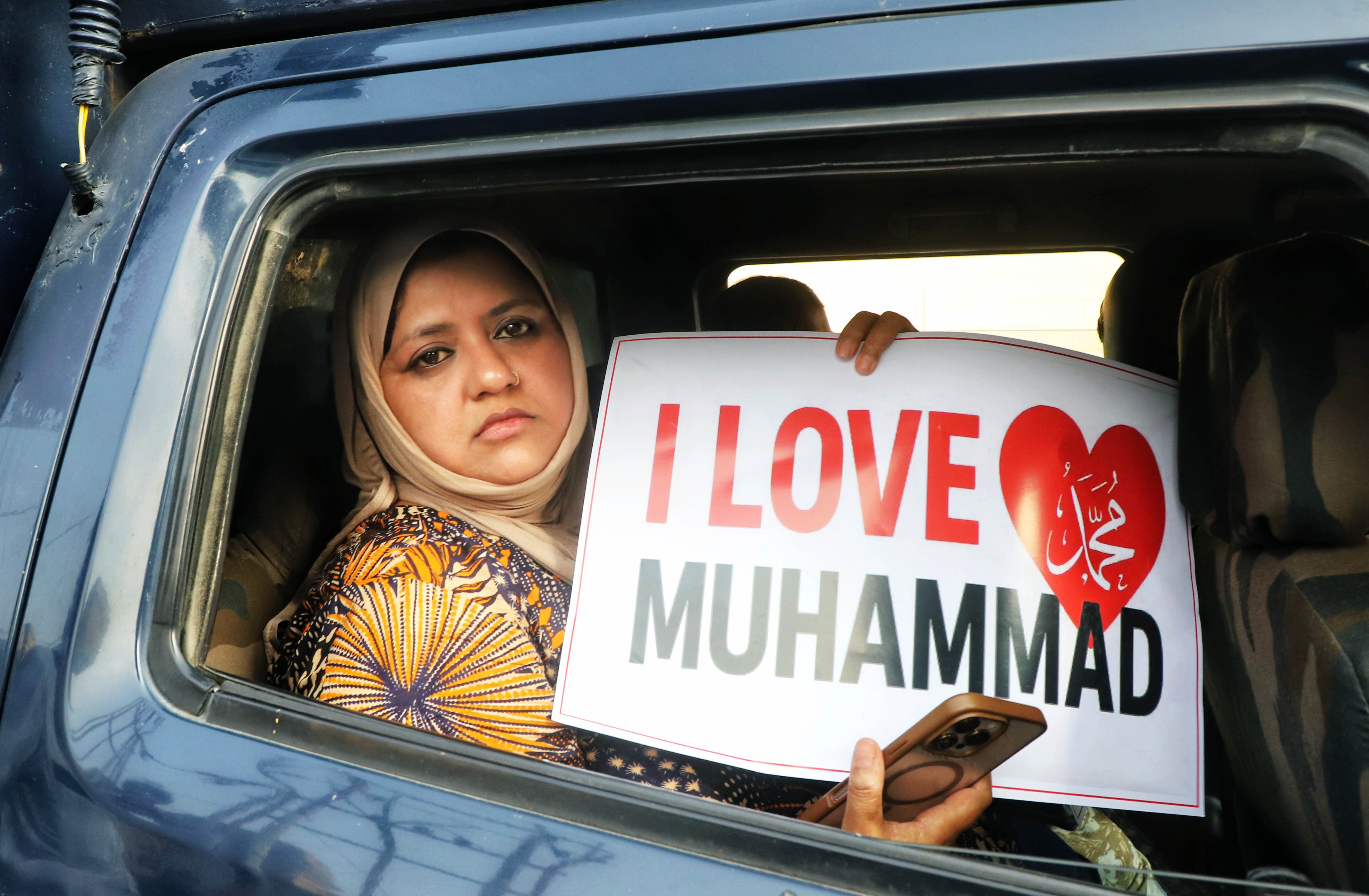 I love Muhammad India protest