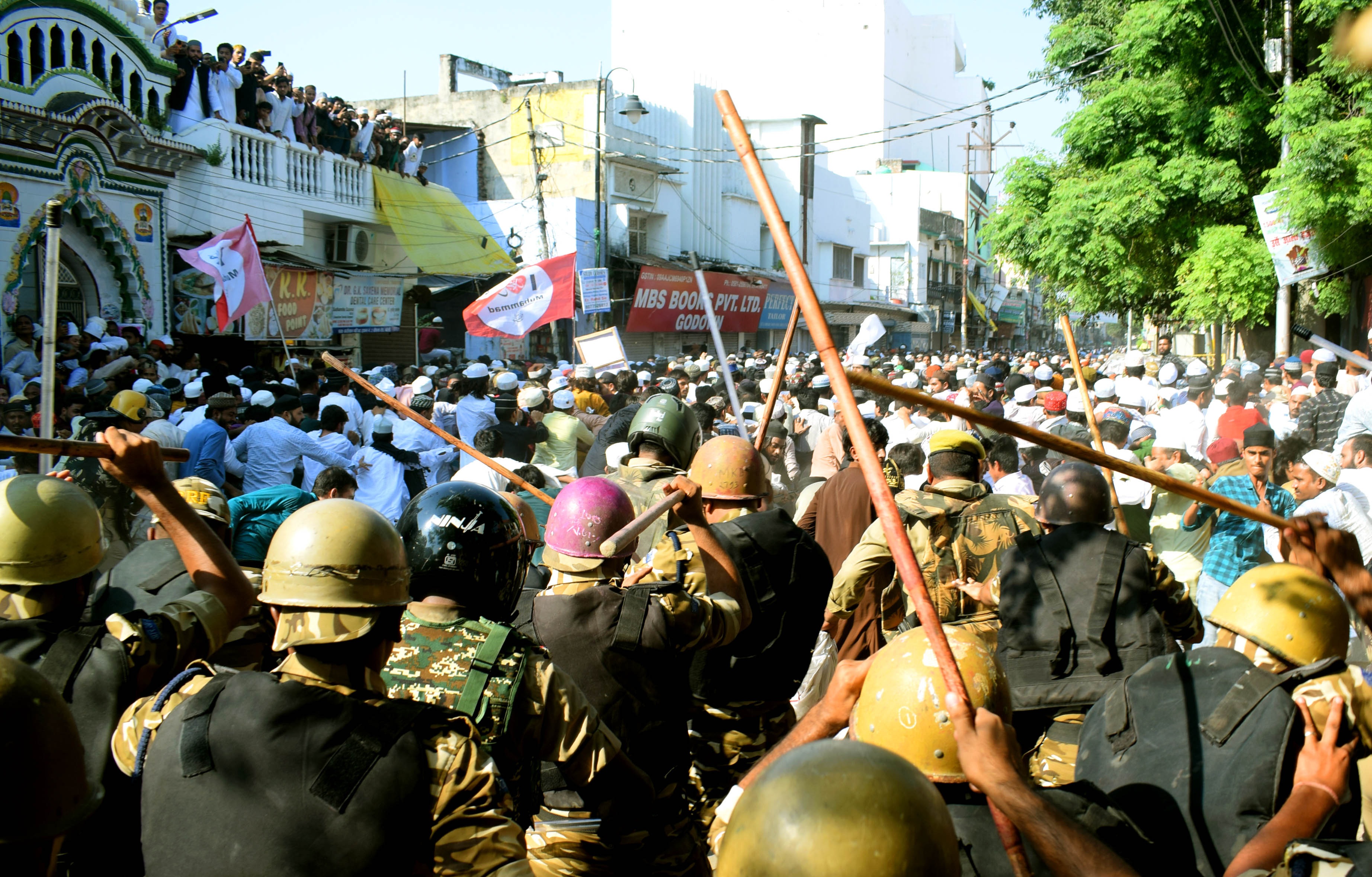 I love Muhammad protest India