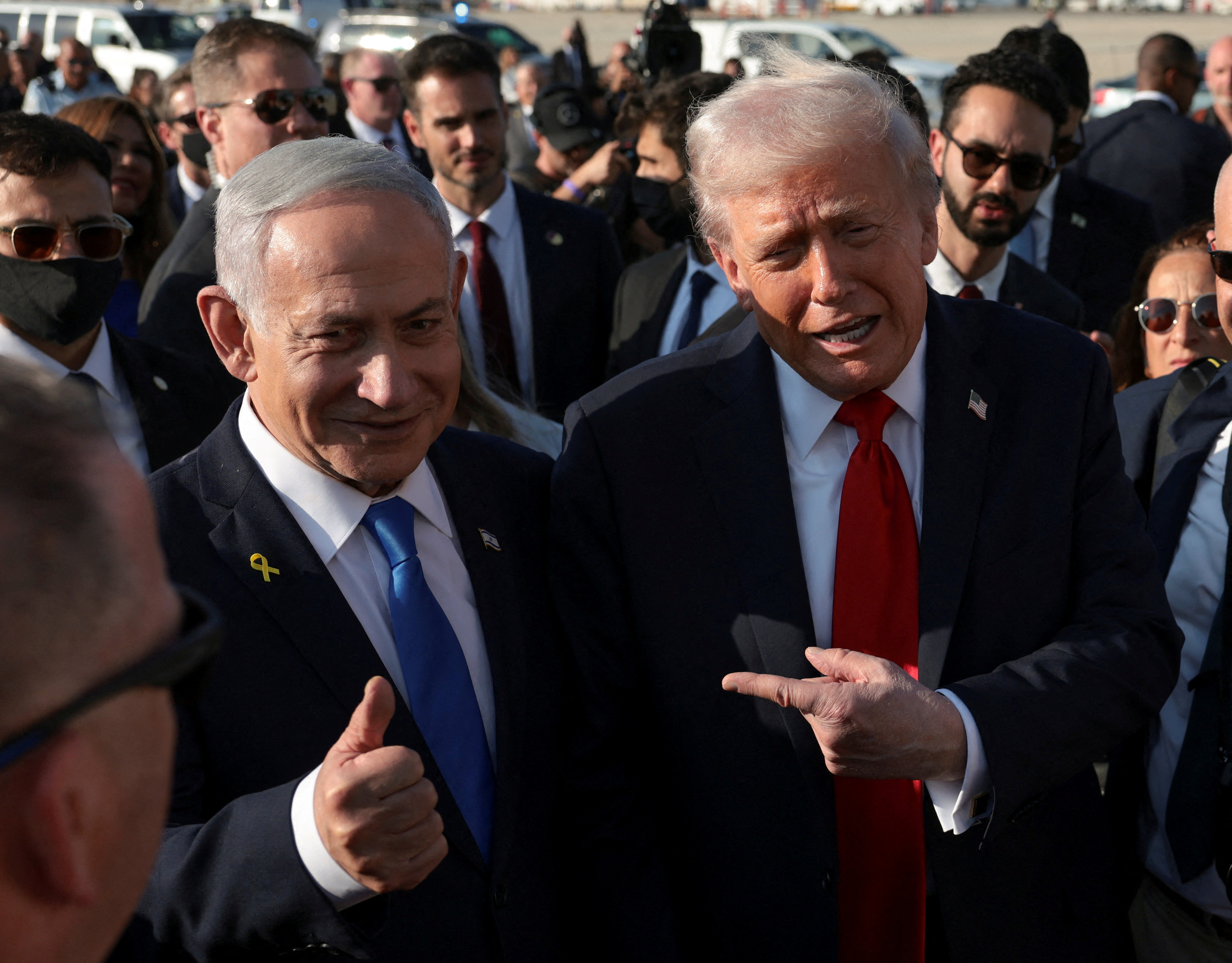 Trump and Netanyahu
