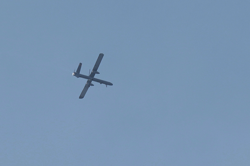 Israeli drone over Beirut