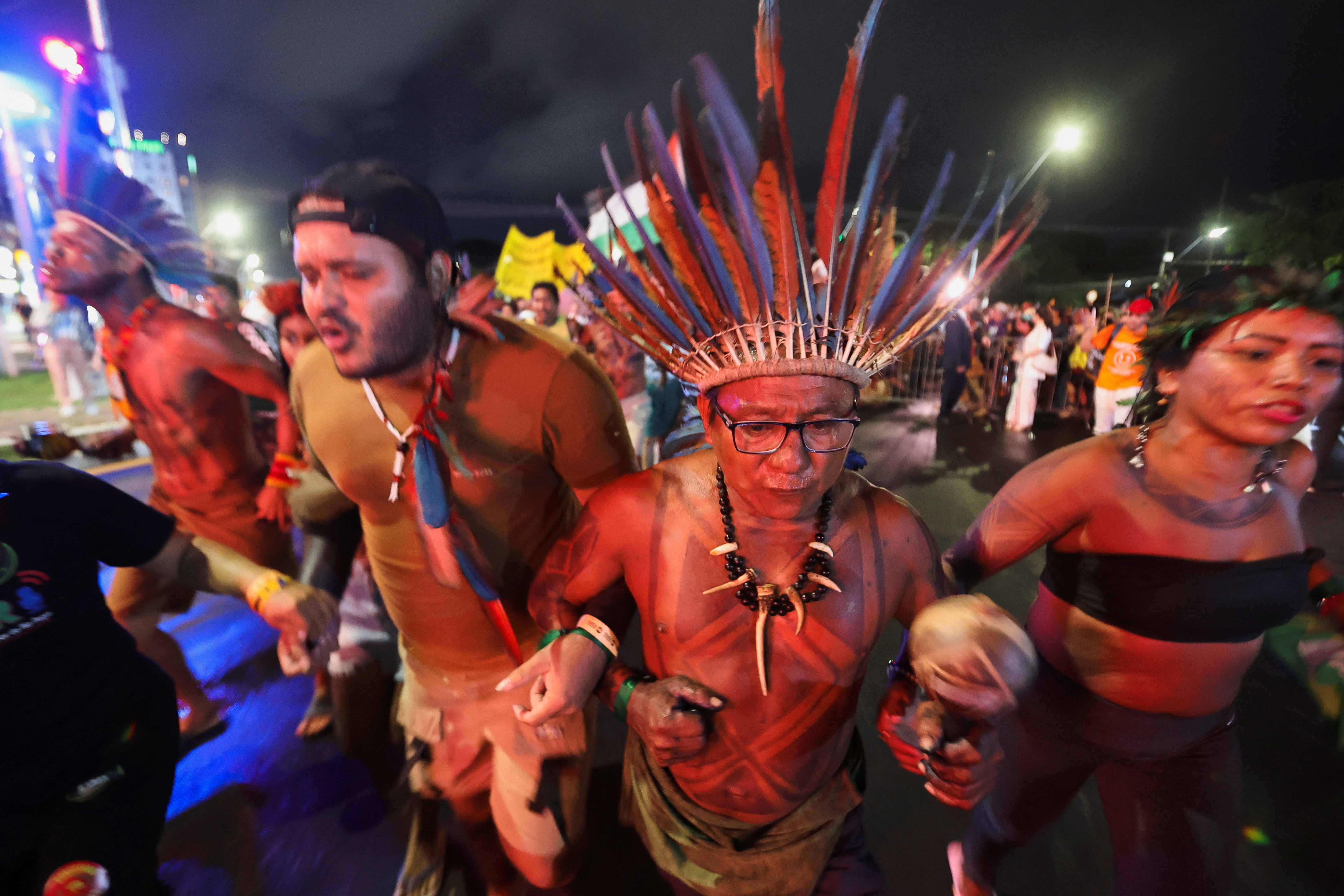 'Our land is not for sale': Indigenous people protest at COP30 in Brazil