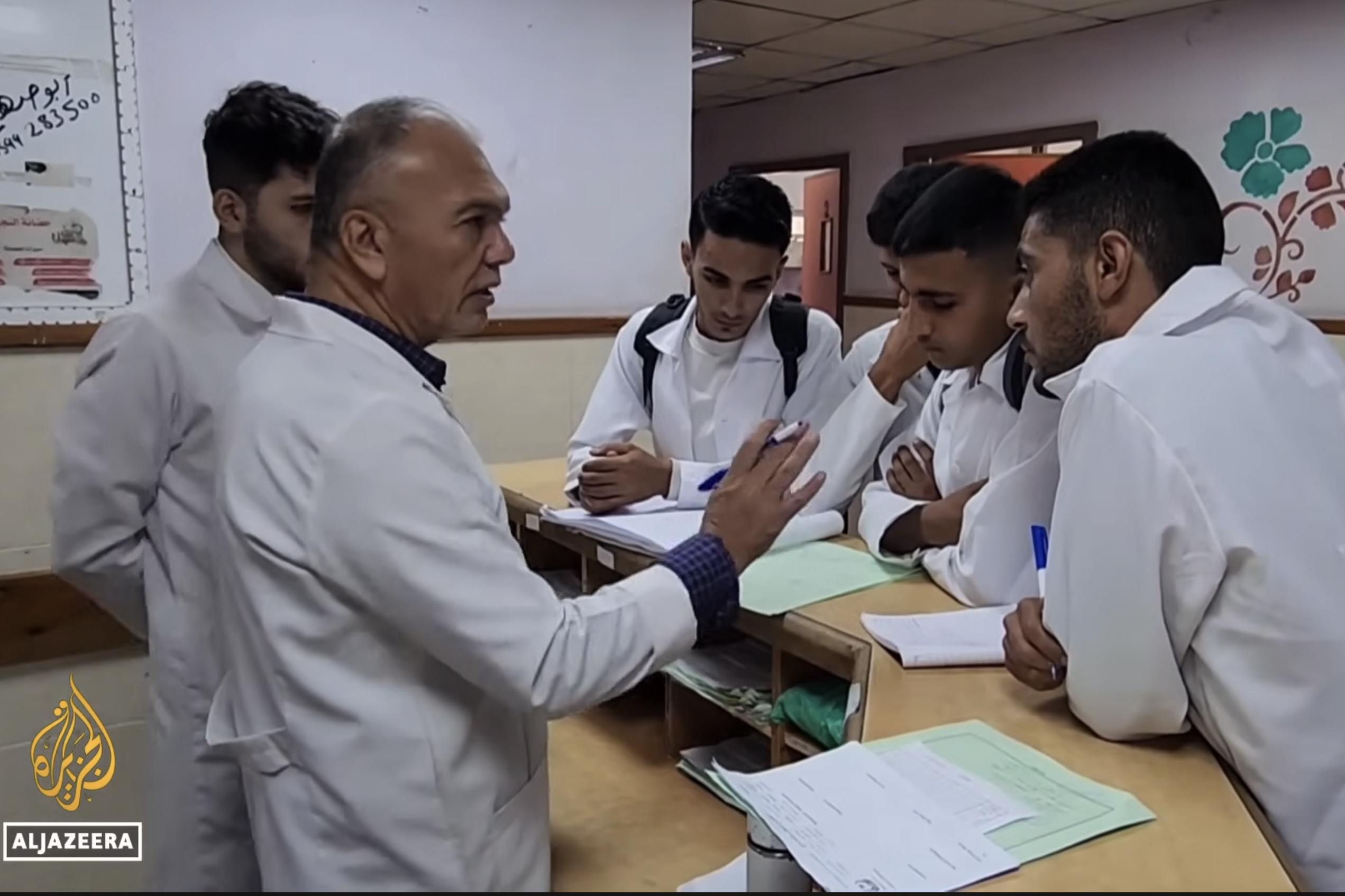Gaza medical students