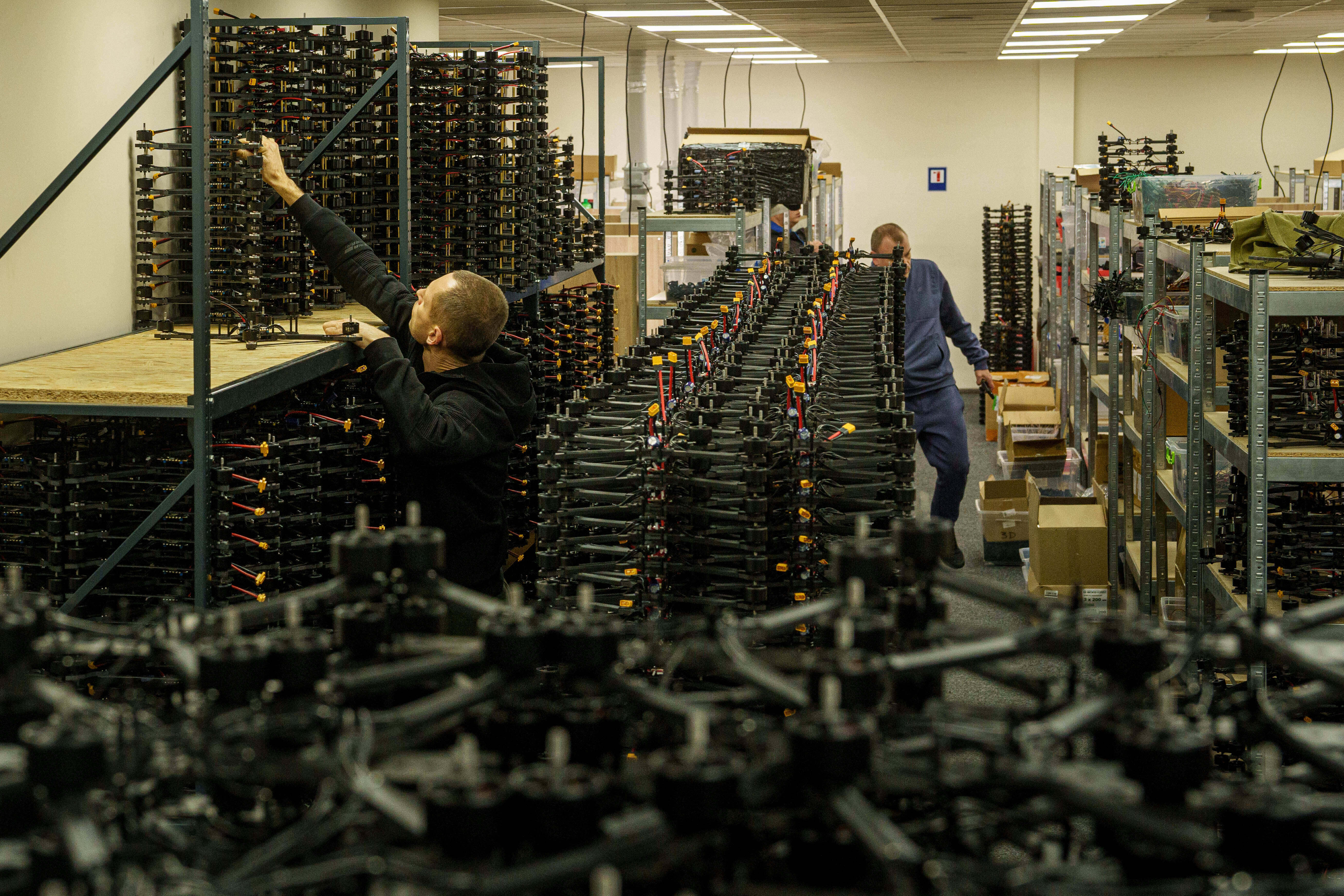 Ukraine deploys low-cost drones to counter Russia's aerial attacks