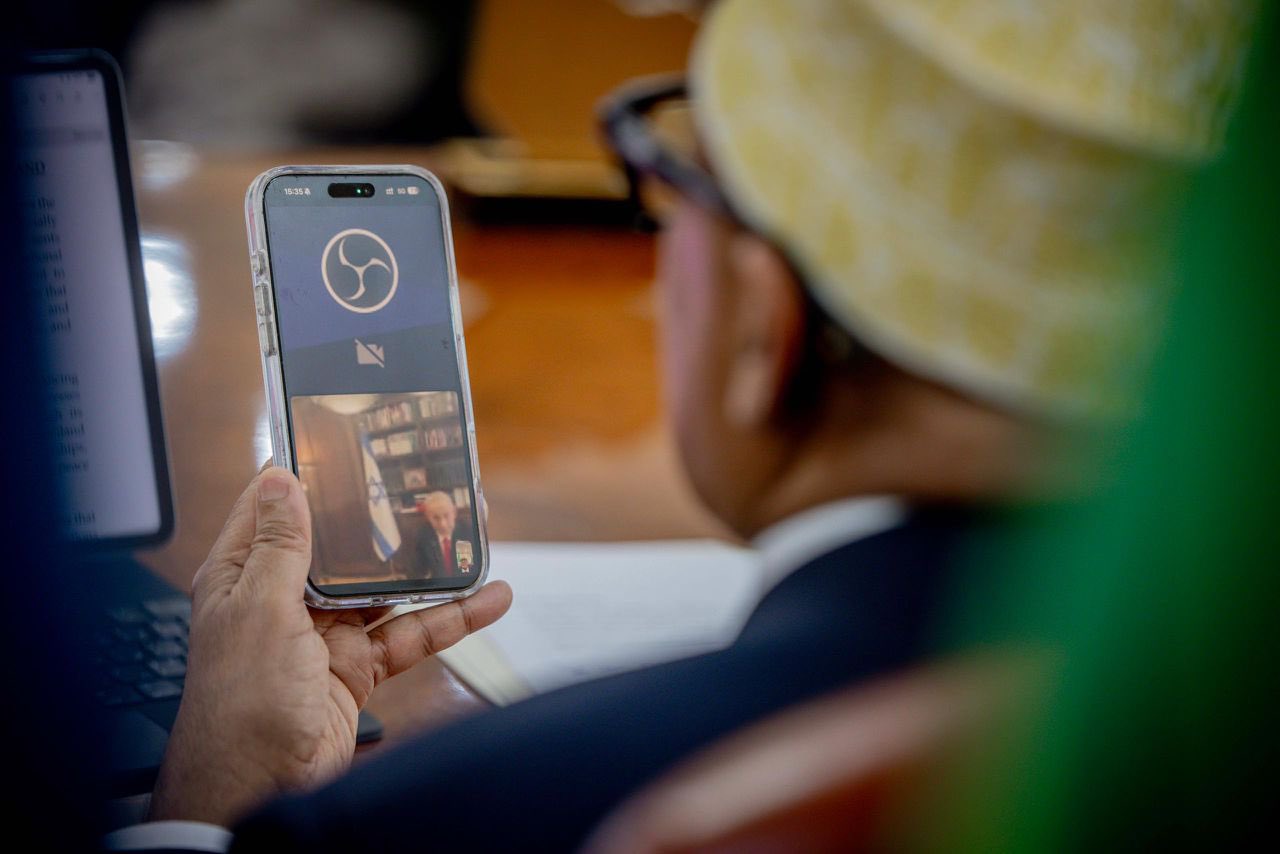 President Abdirahman Mohamed Abdullahi of Somaliland holds a phone call with Israeli Prime Minister Benjamin Netanyahu.