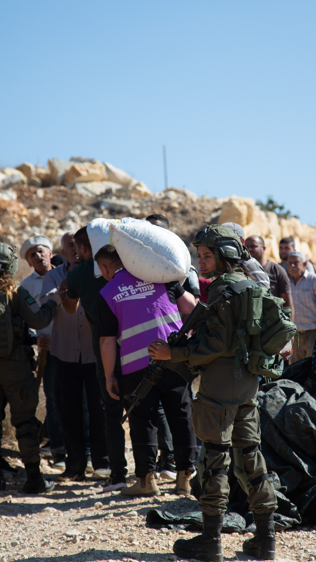 INTERACTIVE - Mobile Soldiers preventing olive harvest in Deir Ammar 10-16-1764685586