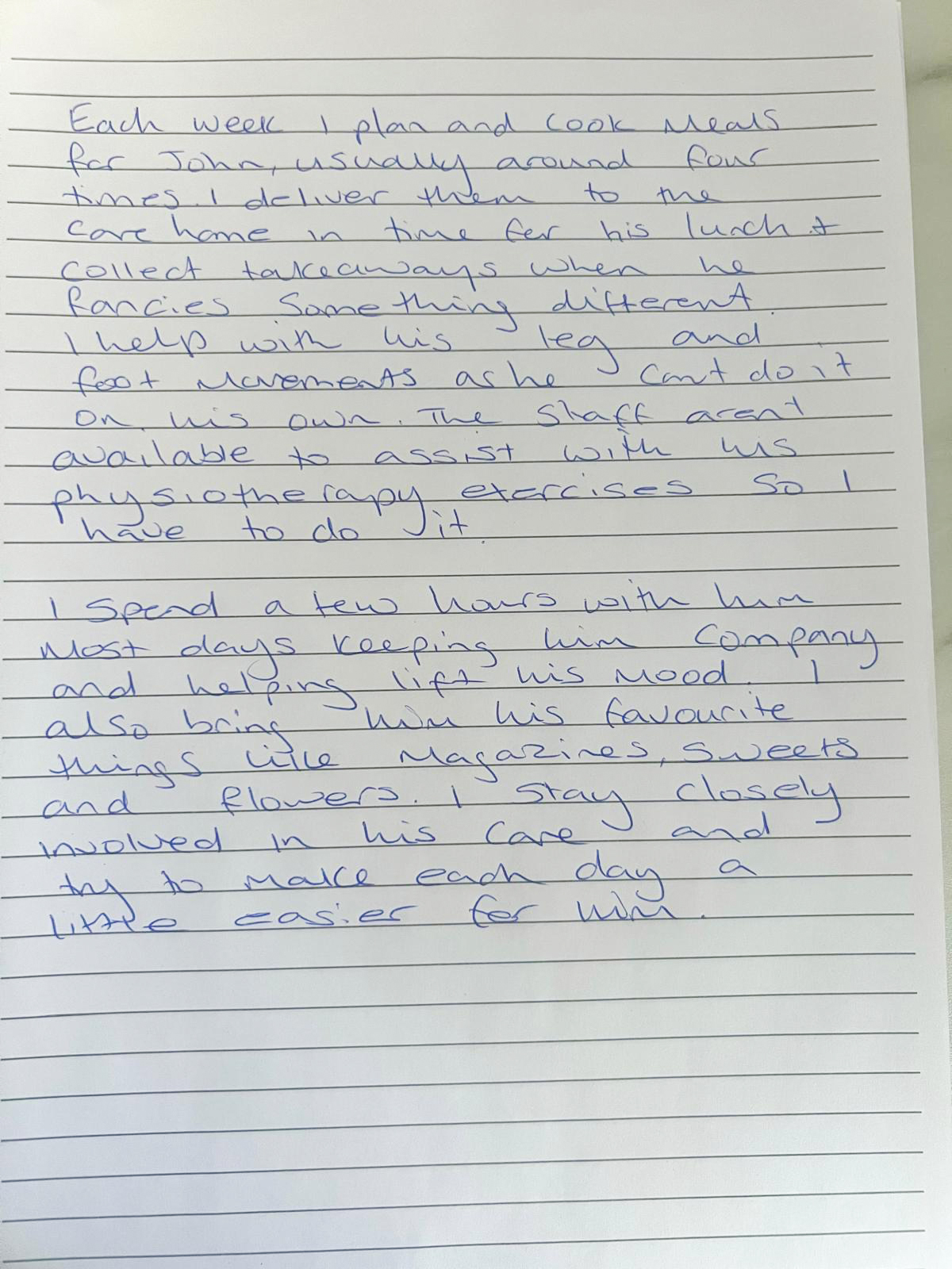 Carers [Courtesy of Linda] -Linda note 