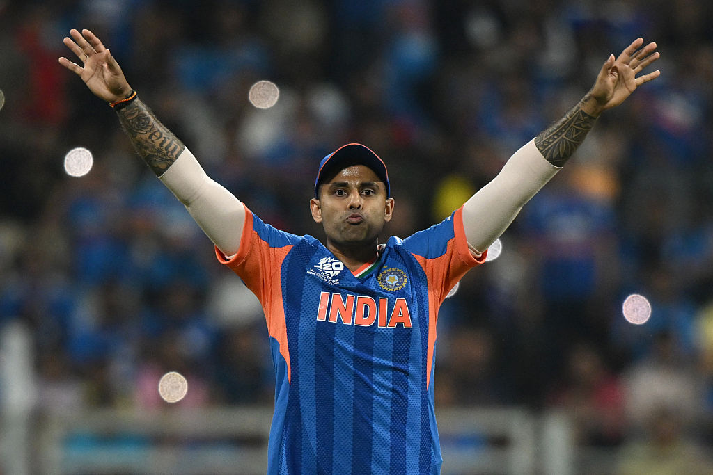 India captain Suryakumar Yadav during the ICC Men's T20 World Cup India & Sri Lanka 2026 Semi-Final match between India and England