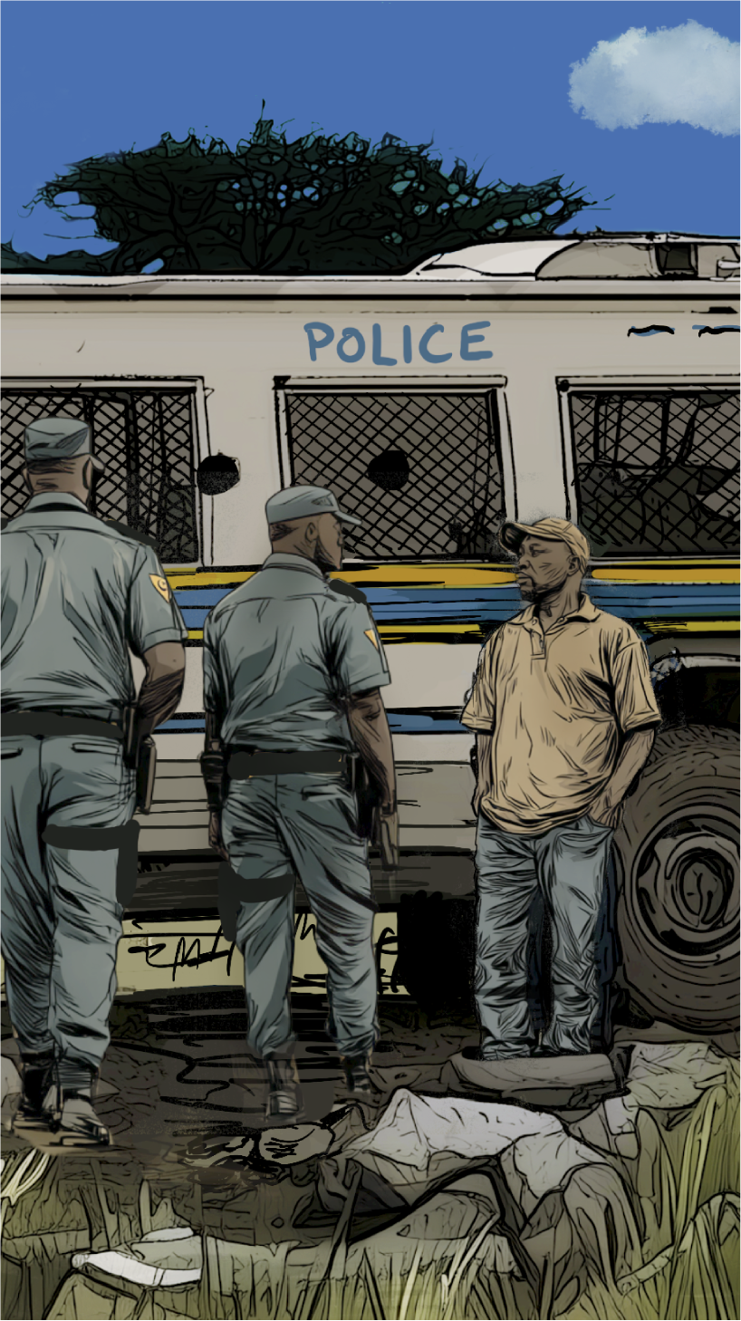 INTERACTIVE - South Africa Mine Scene 07M