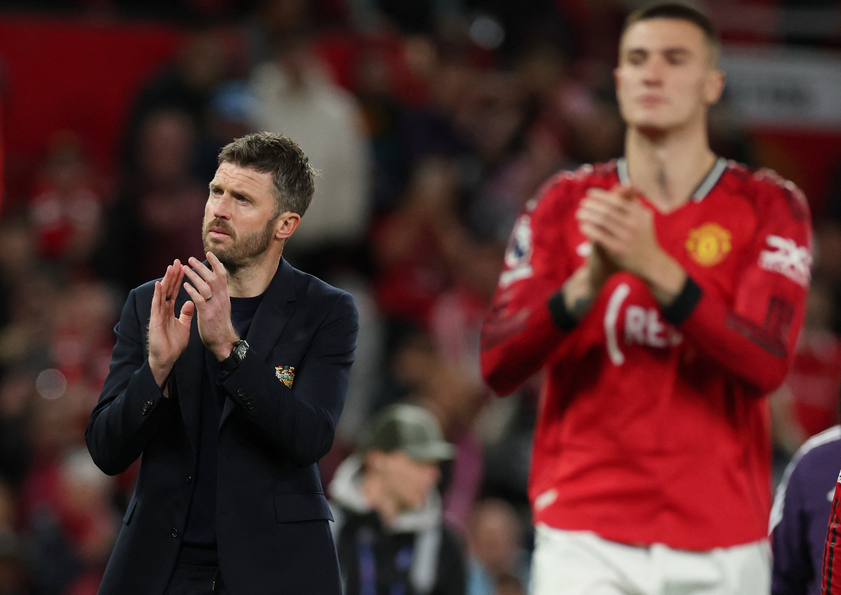 Manchester United's Michael Carrick