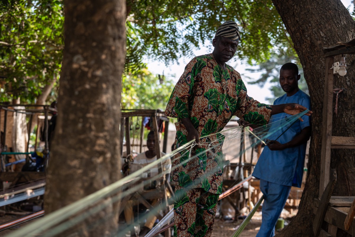 Nigerian artisans preserve handwoven fabric amid rising global demand