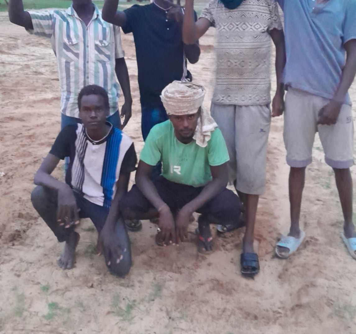 Amir Ali in these Sudanese desert.