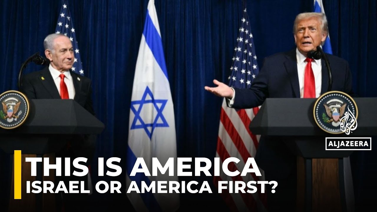 America First vs Israel First: American troops