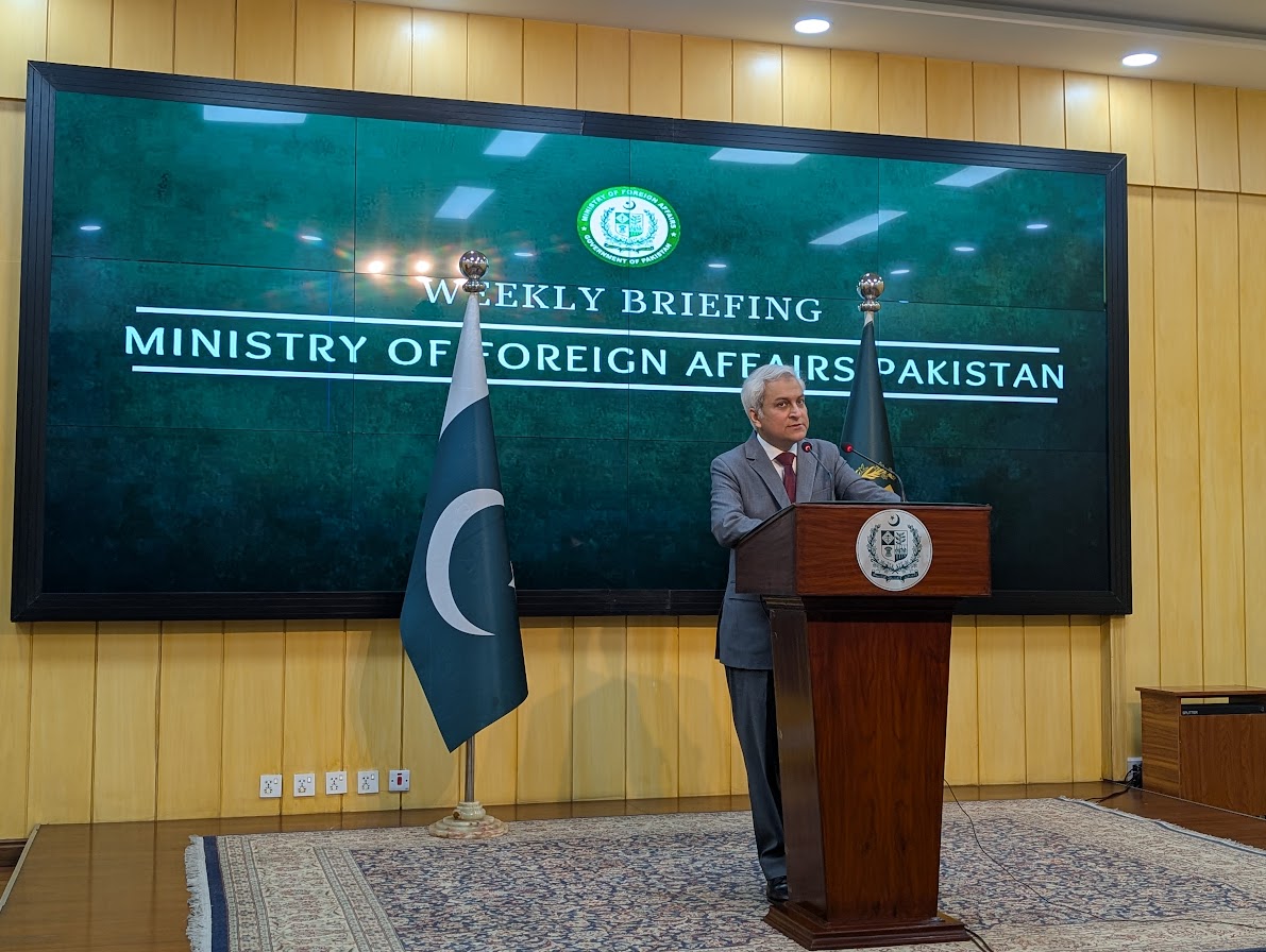 Mofa Spokesperson Tahir Andrabi