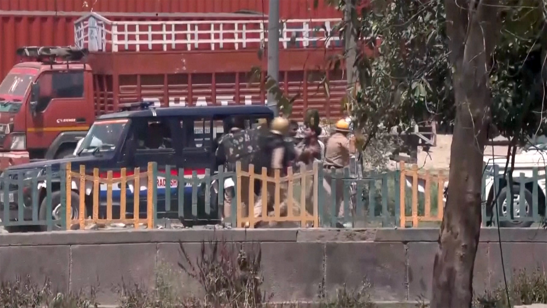 India protests wide clean