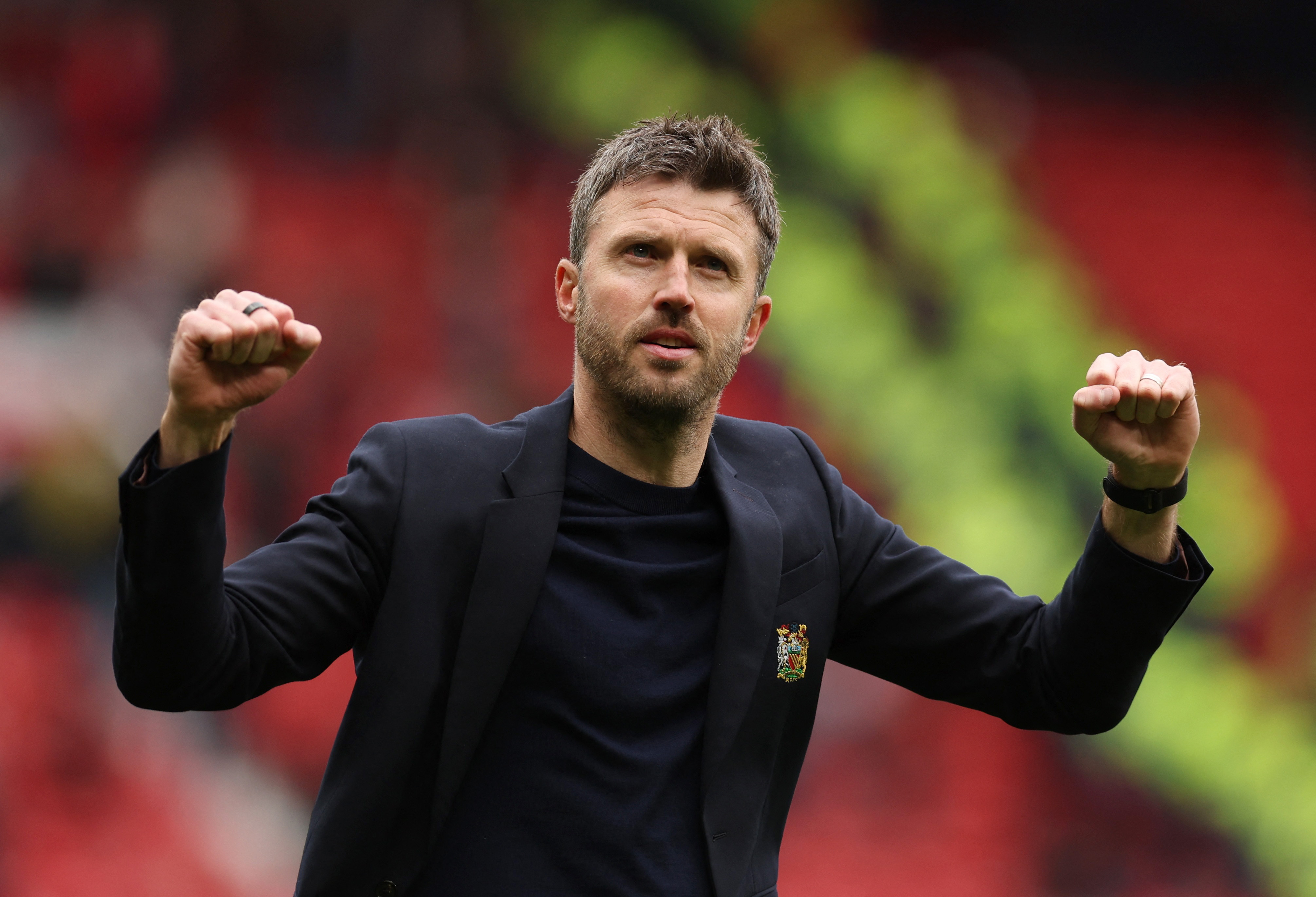 Michael Carrick takes charge of Manchester United in his first full season in 2026-27