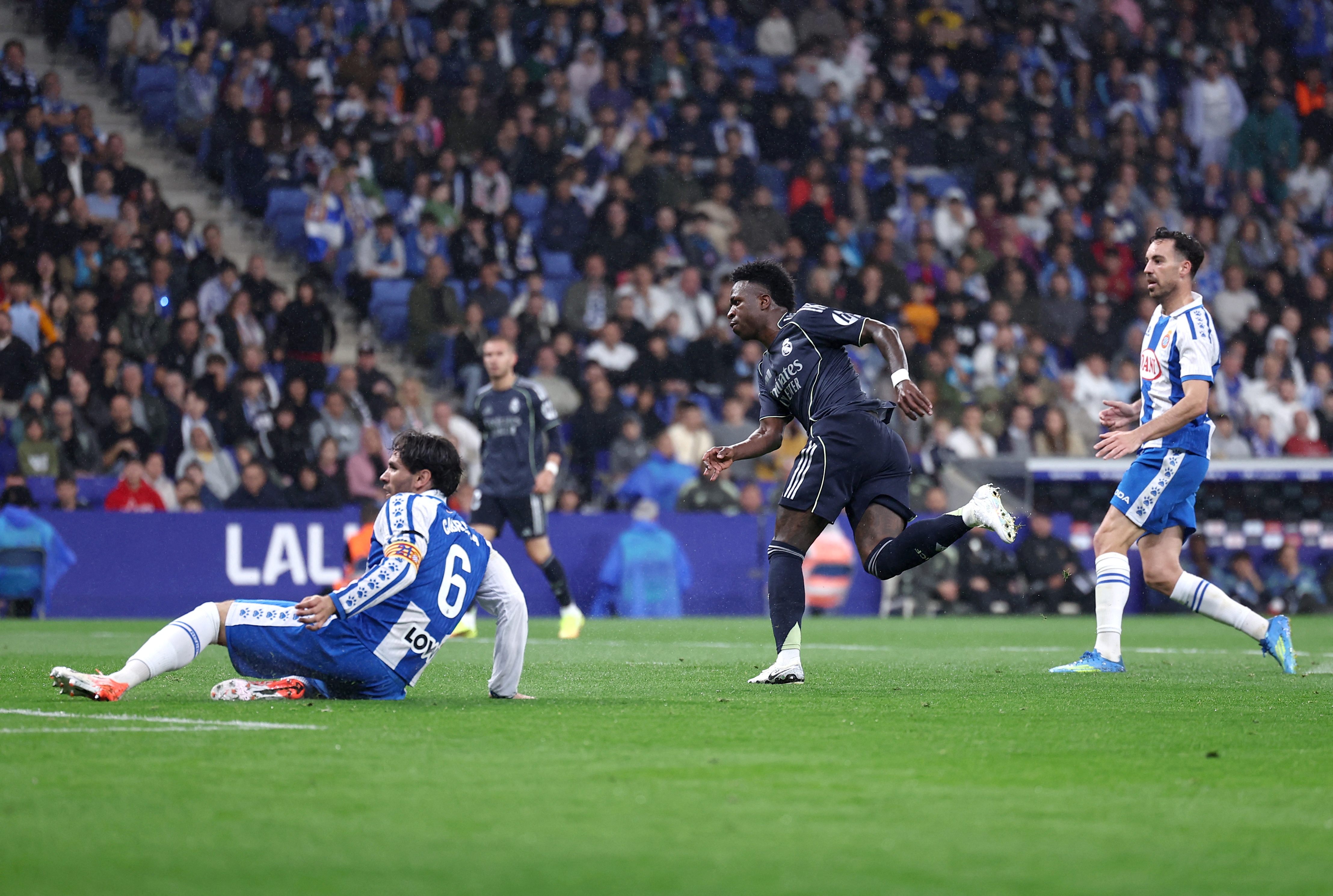 Vinicius Jr in action.